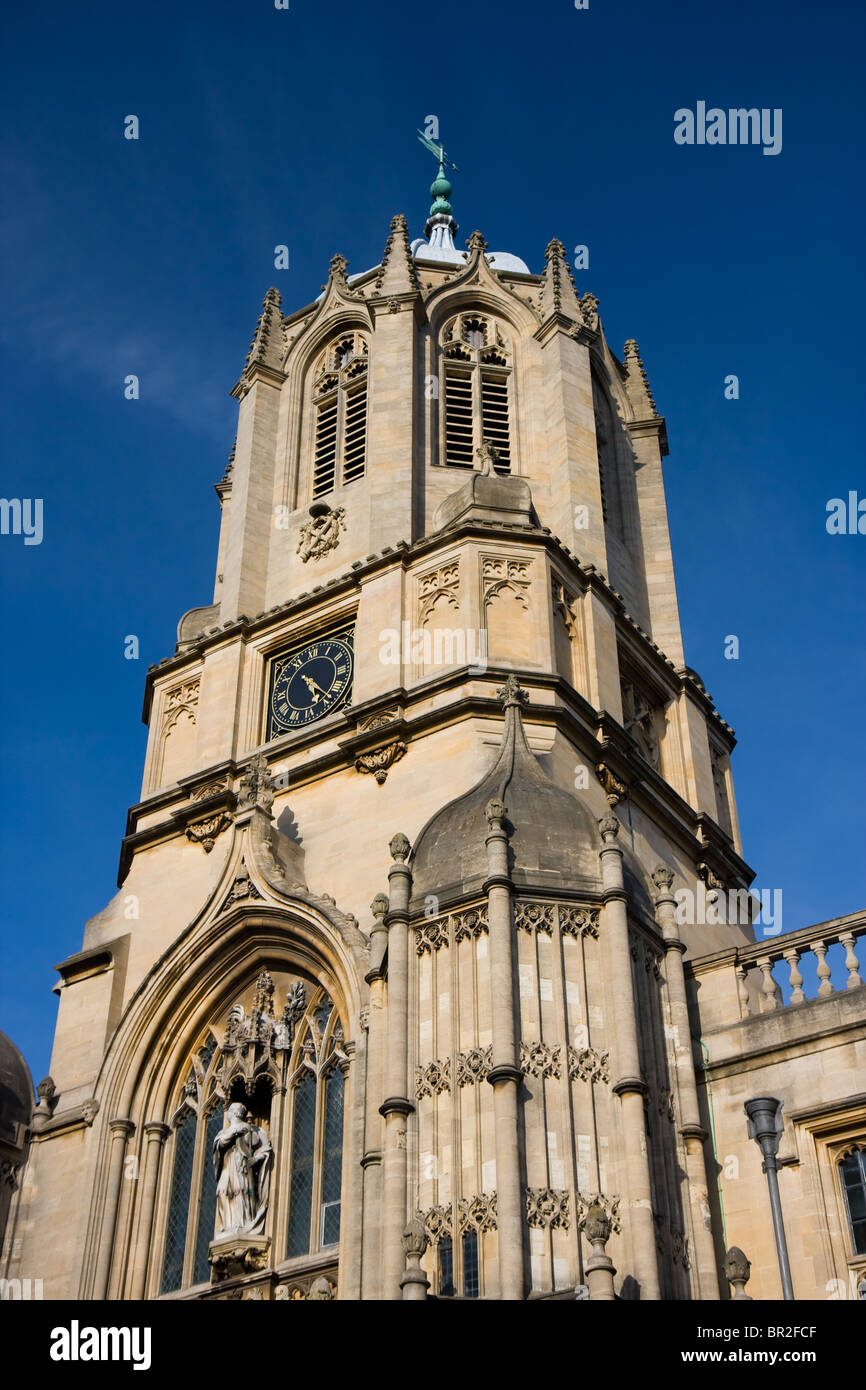 Tom torre della chiesa di Cristo, Oxford Foto Stock