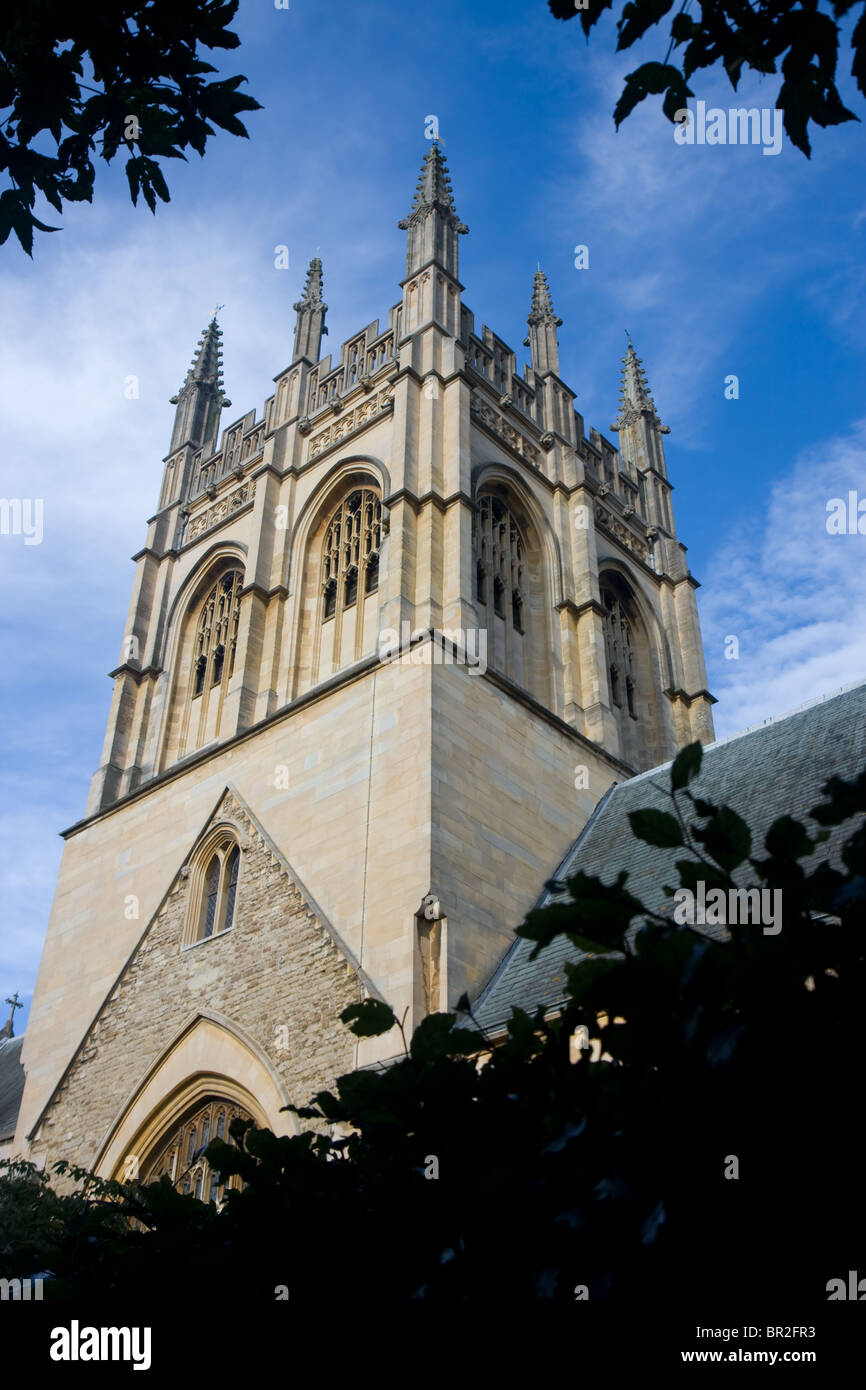 La cappella del Merton College di Oxford Foto Stock