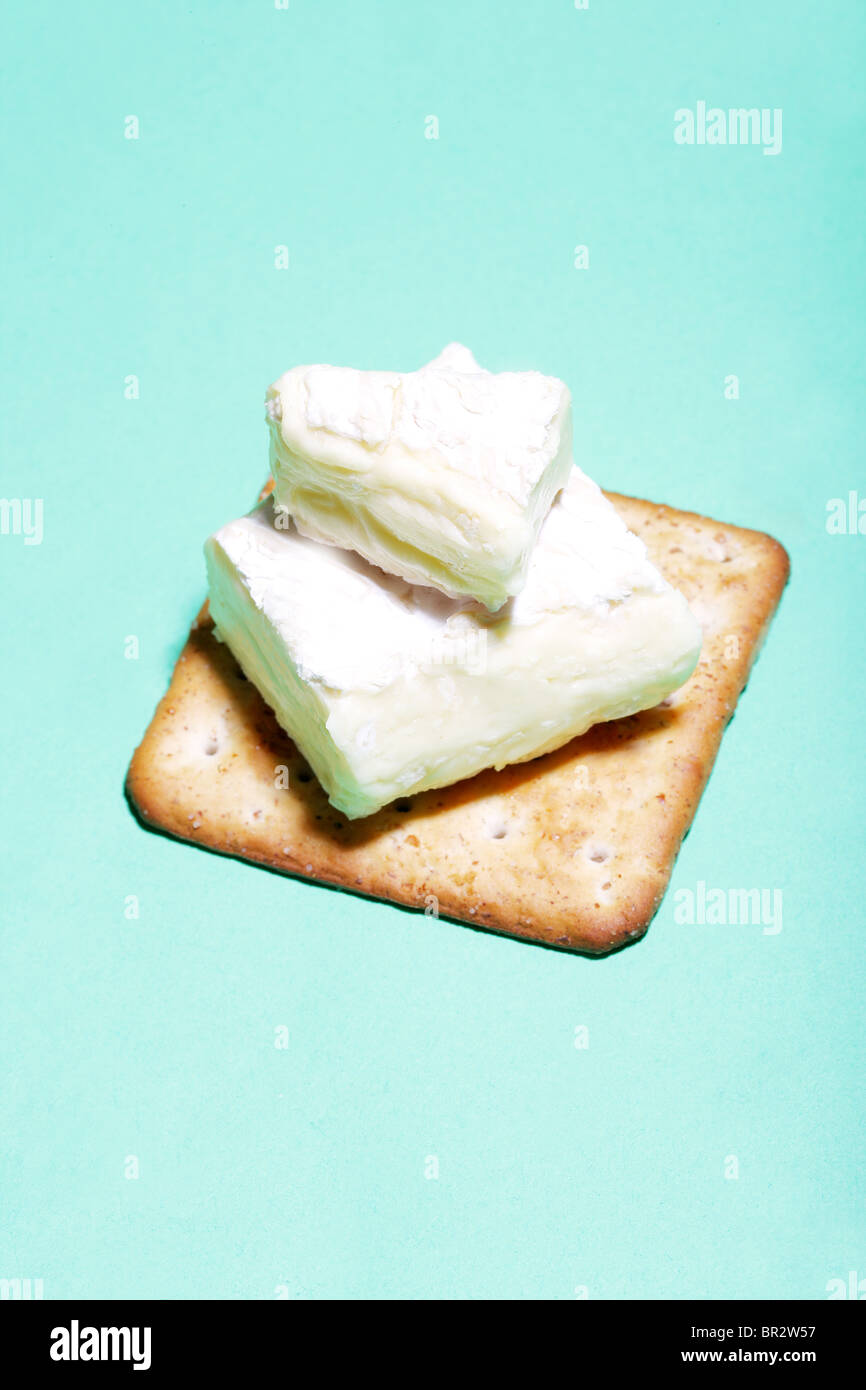 formaggio Brie Foto Stock