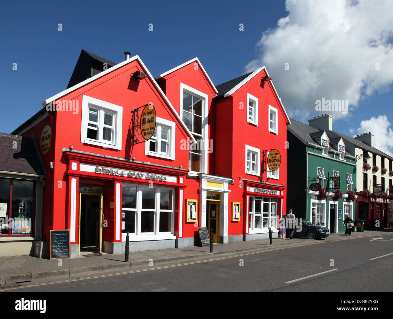 La baia di Dingle Hotel Dingle, Co. Kerry Foto Stock