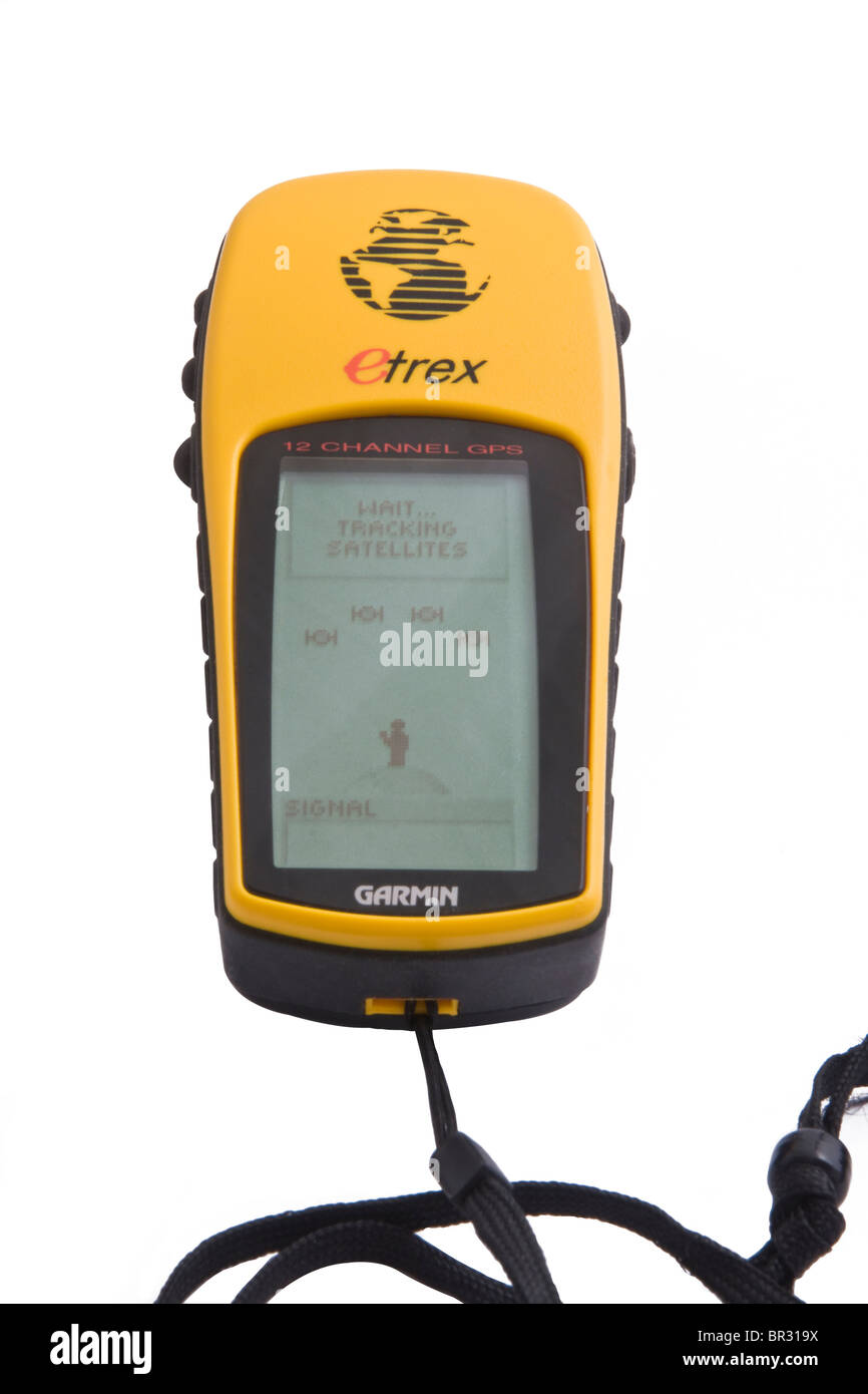 Unità Garmin GPS Foto Stock