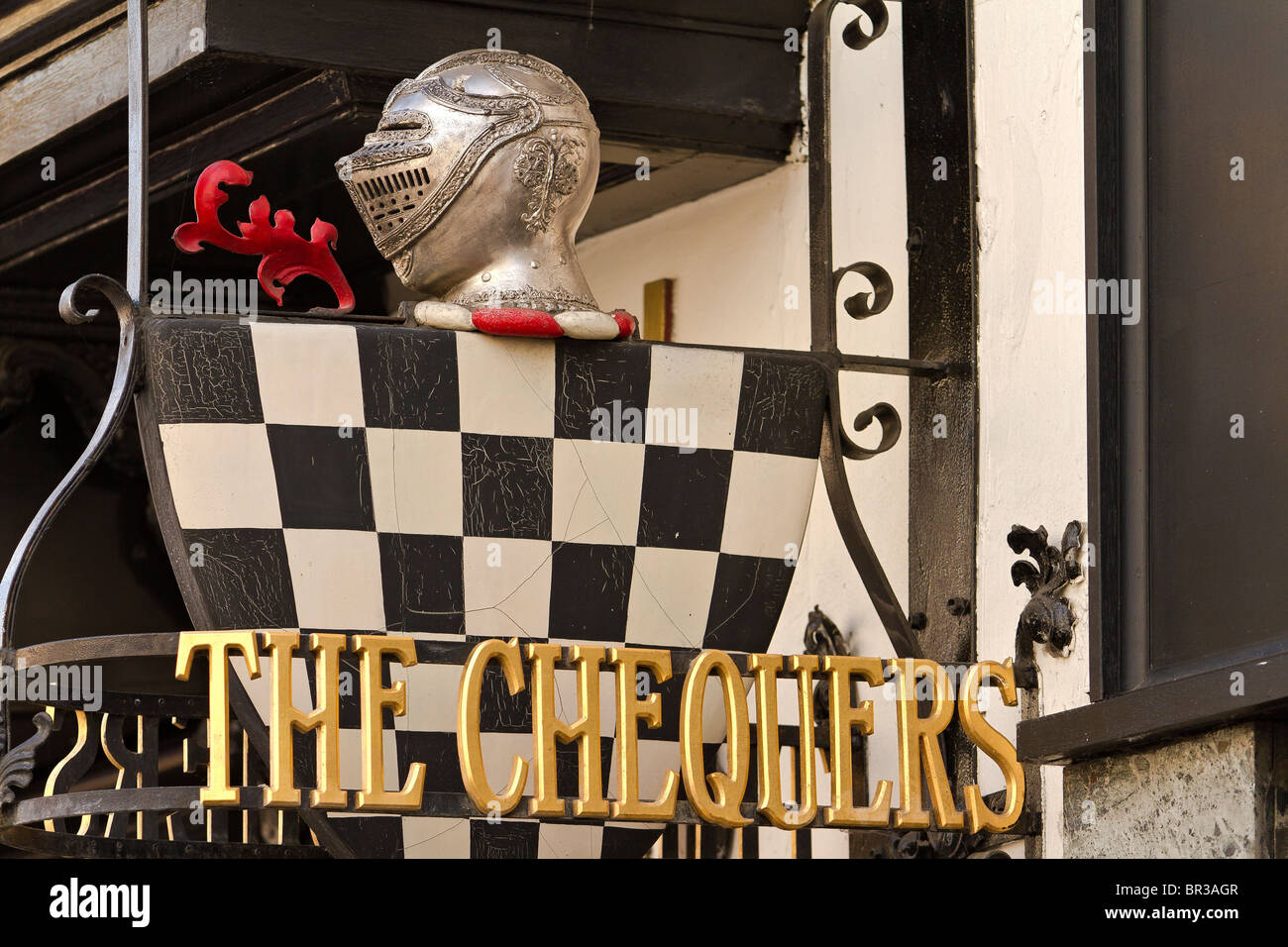 Regno Unito Oxford Public House segno Foto Stock