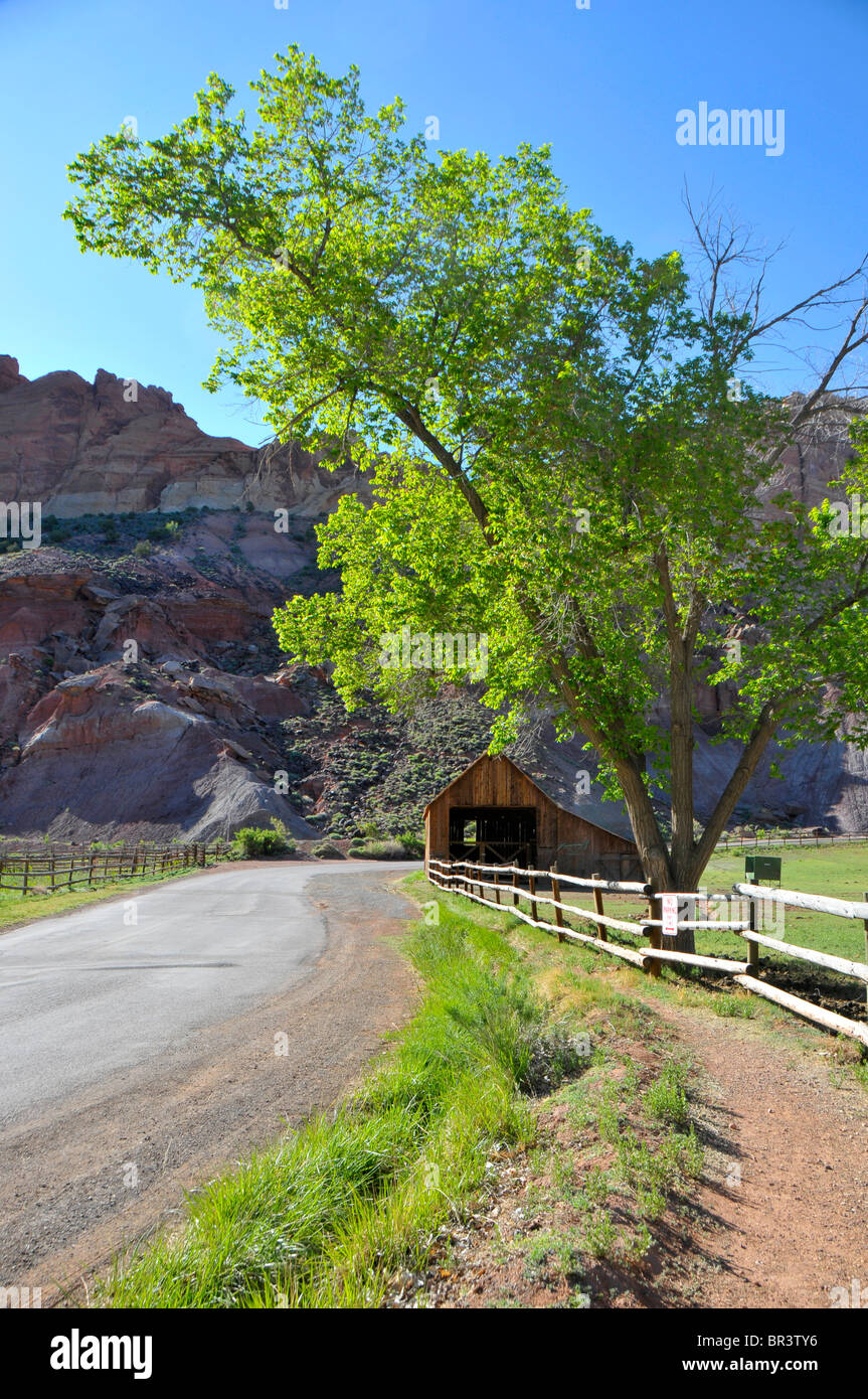 Gifford storico museo agricolo Capitol Reef National Park nello Utah Foto Stock