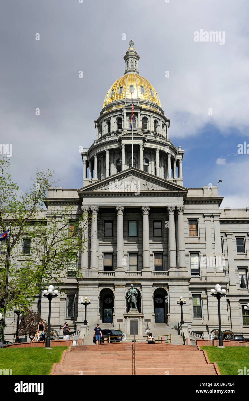 State Capitol Building Denver Colorado Foto Stock