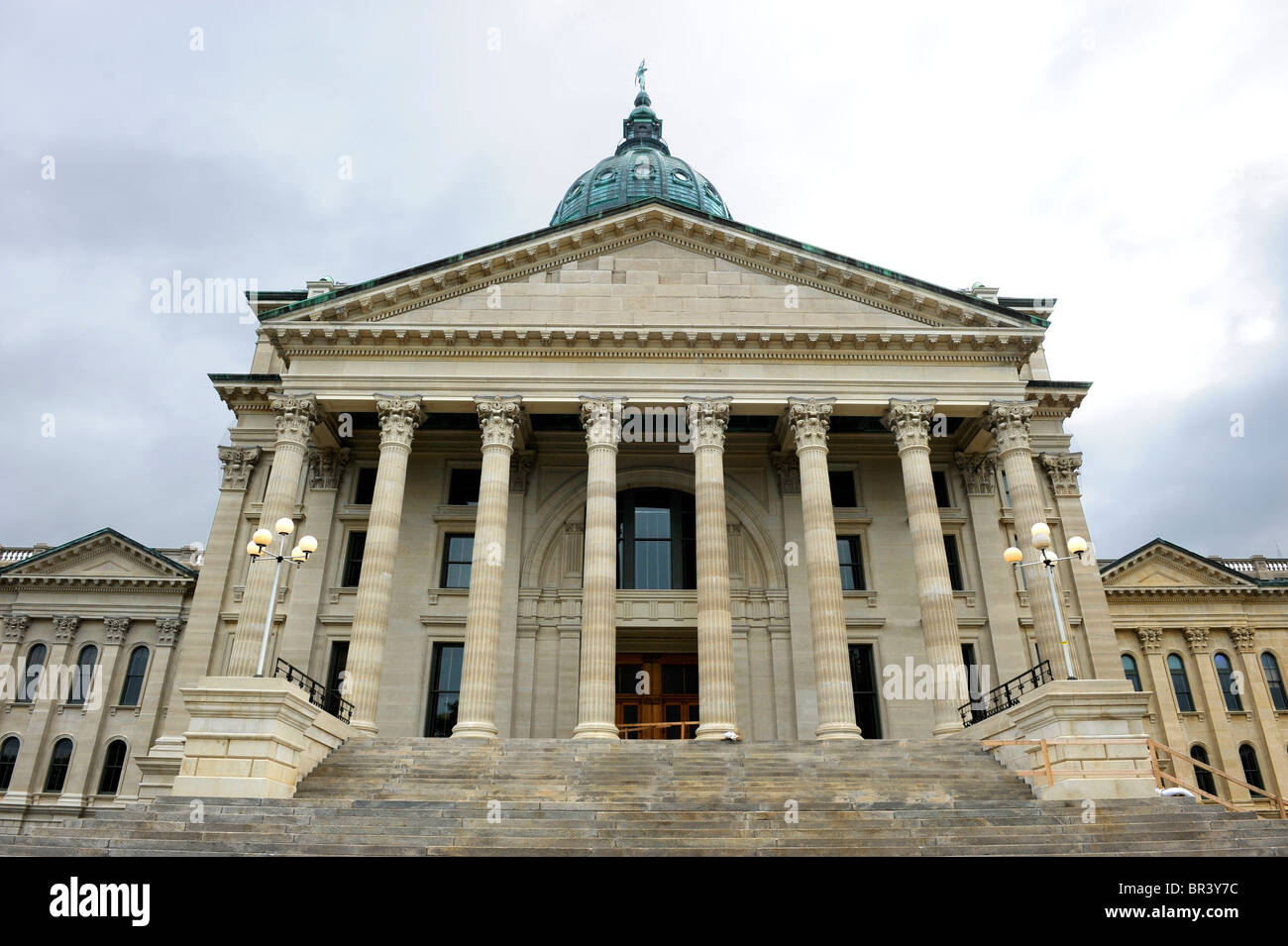State Capitol Building Topeka Kansas Foto Stock