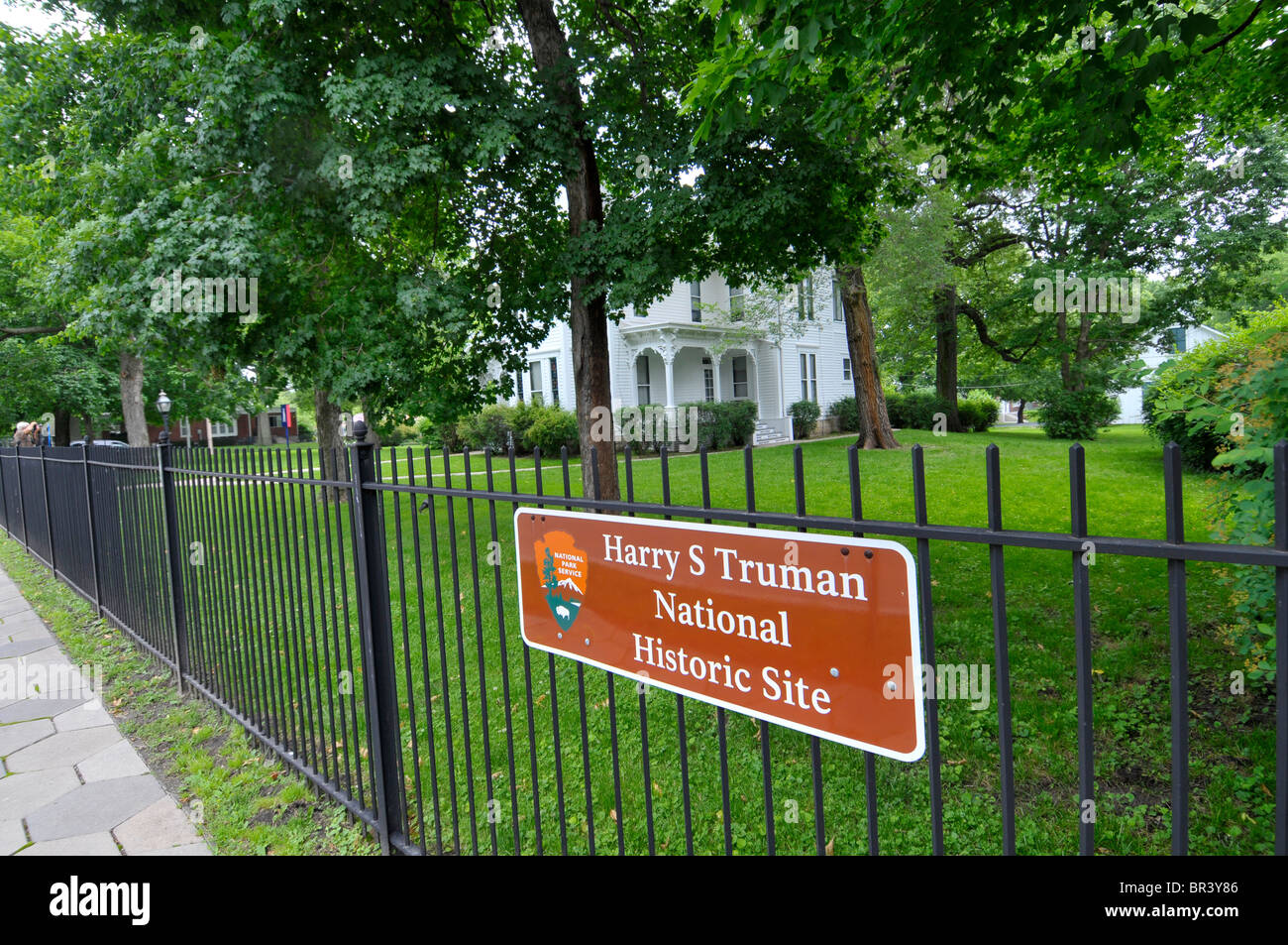 Harry S Truman Home indipendenza Missouri Foto Stock