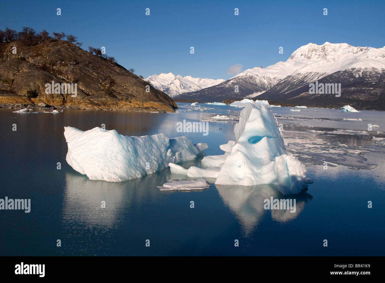 Iceberg in Argentina Foto Stock