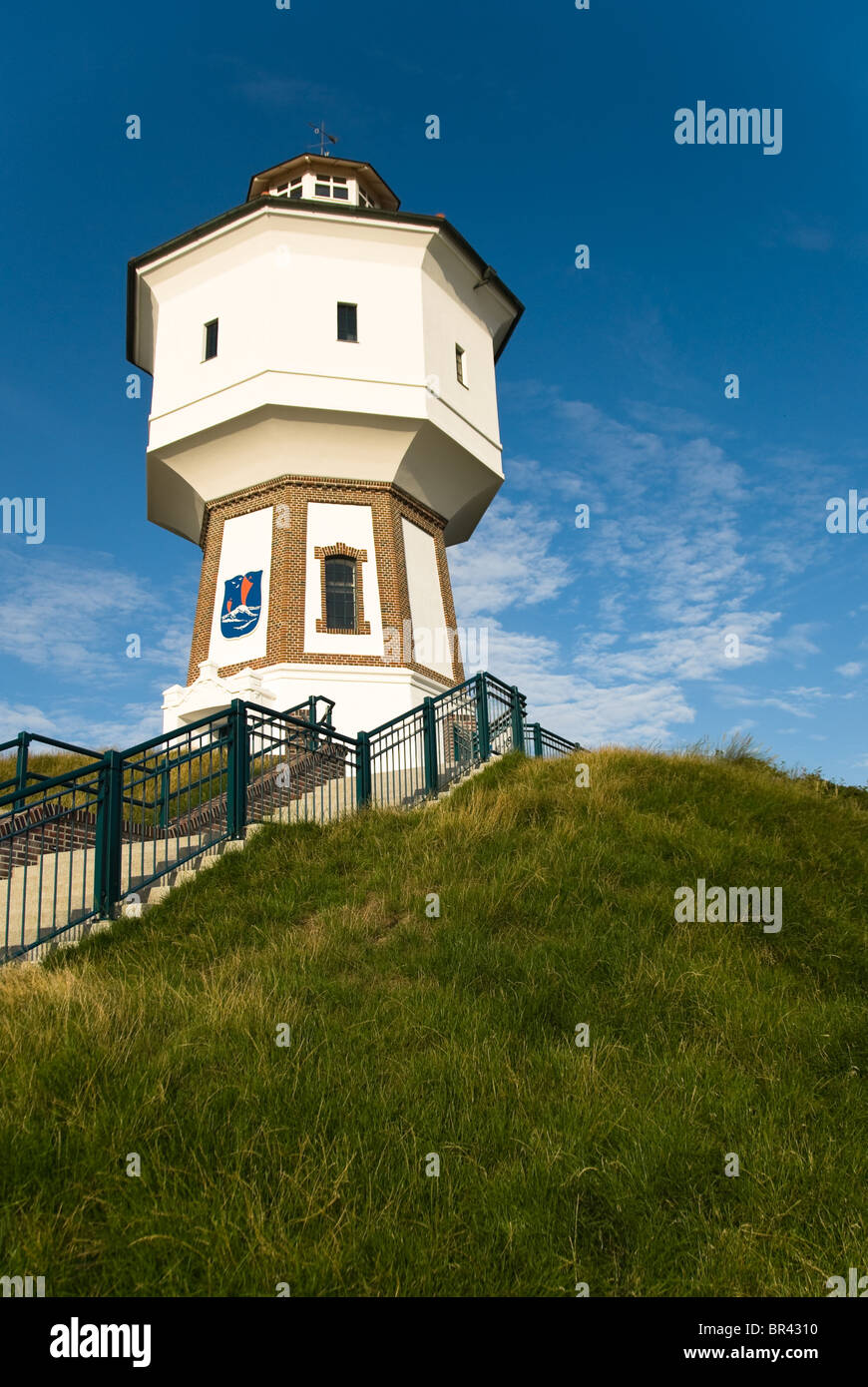 Acqua torre a Langeoog, Germania Foto Stock