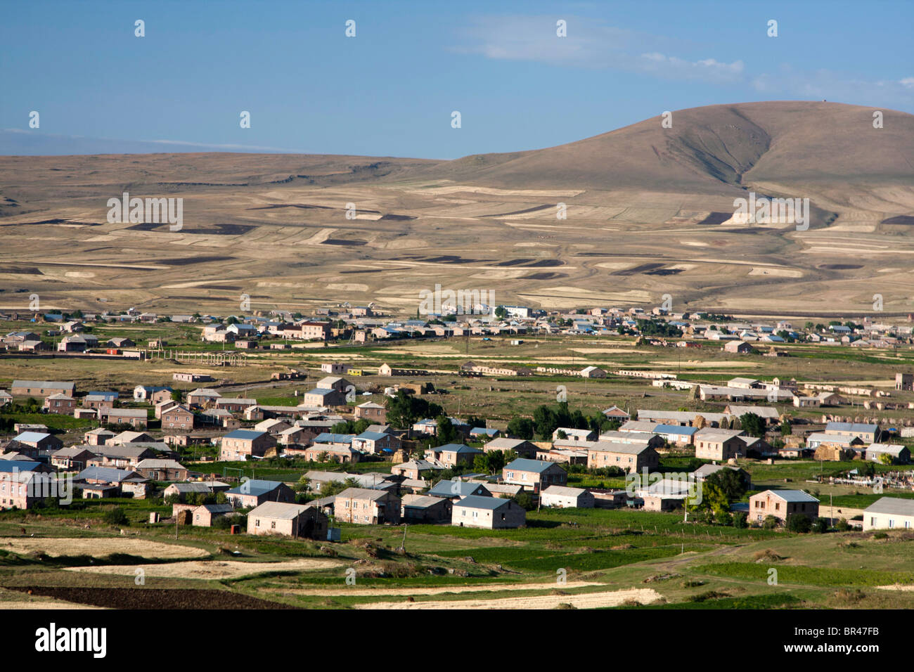 Un villaggio di montagna in Armenia Foto Stock