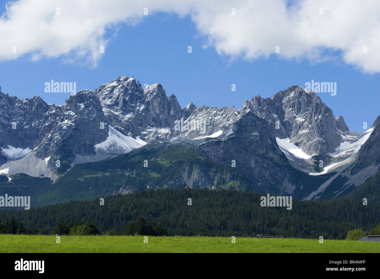 Kaisergebirge, Alpi, Austria Foto Stock