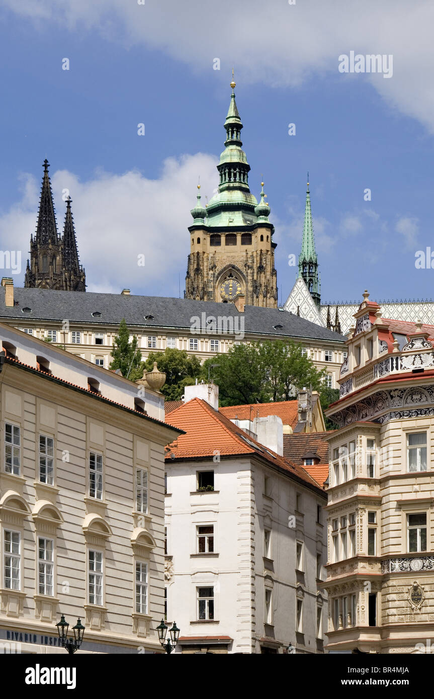 Città vecchia di Praga, Repubblica Ceca Foto Stock
