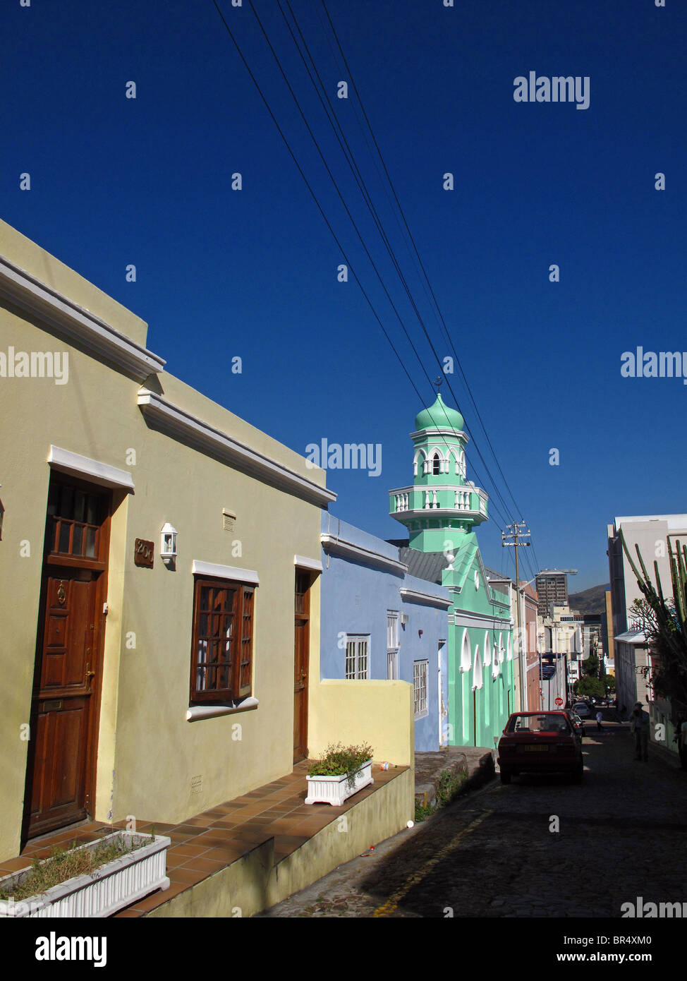 Sud Africa, Cape Town: Bo-Kaap District Foto Stock
