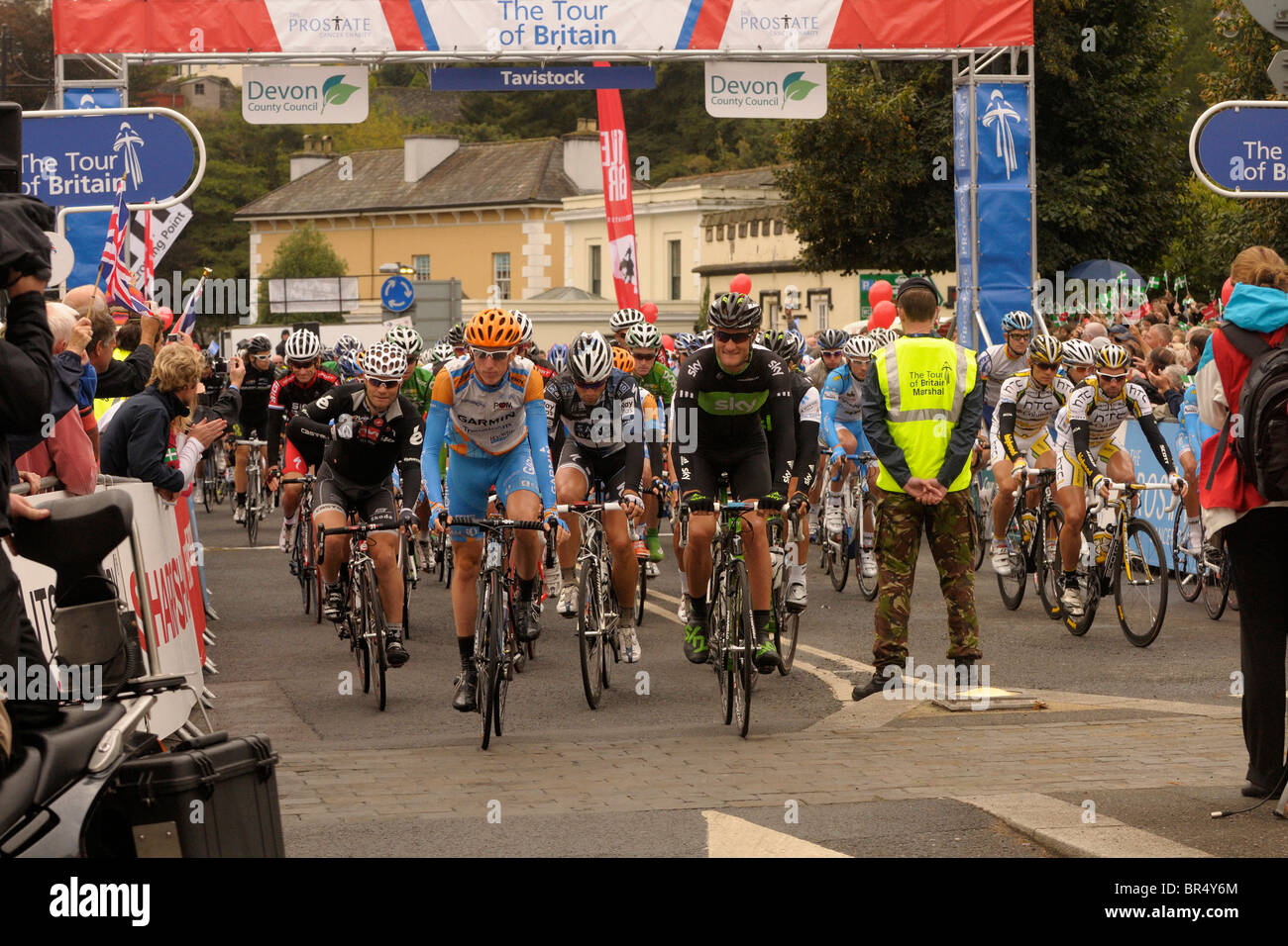 Inizio della fase 5 del tour della Gran Bretagna Foto Stock