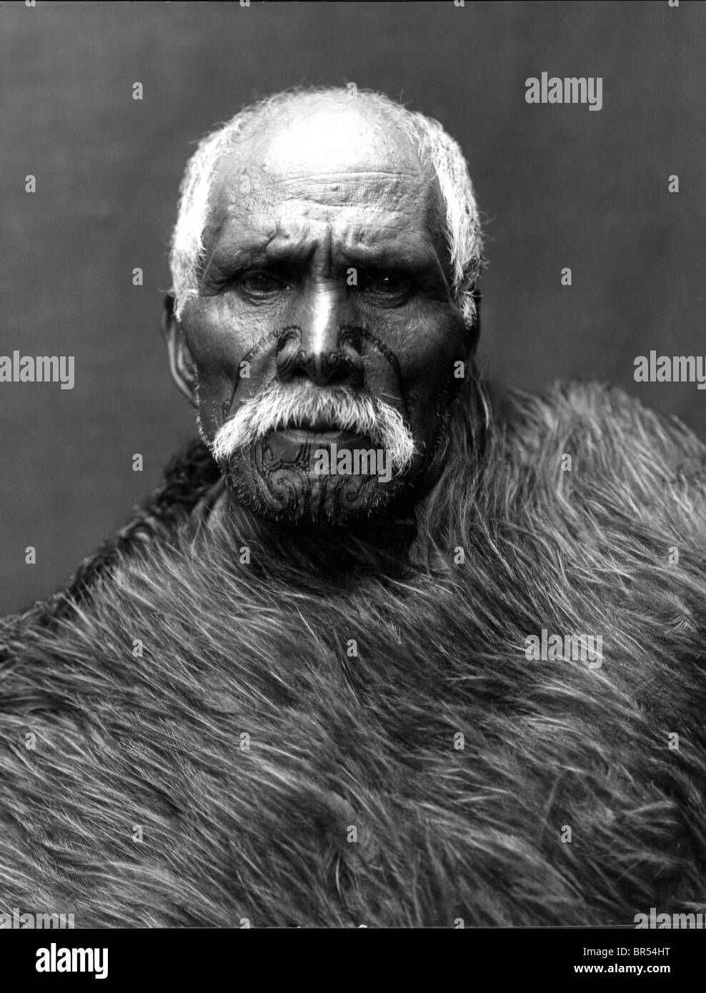 Fotografia storica, Maori, circa 1917 Foto Stock