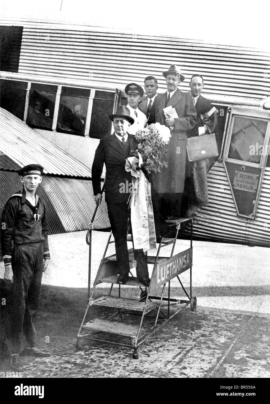 Fotografia storica, aereo passeggeri, circa 1926 Foto Stock
