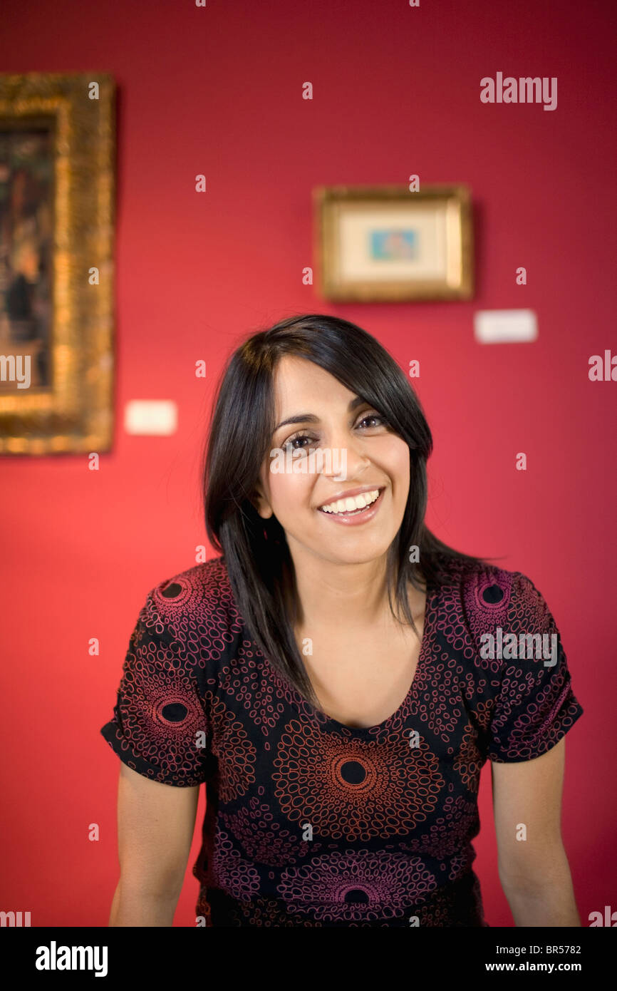 Centro Donna orientale nel museo Foto Stock