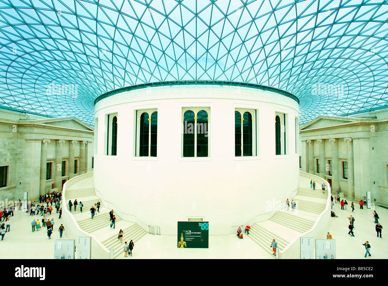 Europa, Regno Unito, Inghilterra, Londra, British Museum, il grande corte Foto Stock