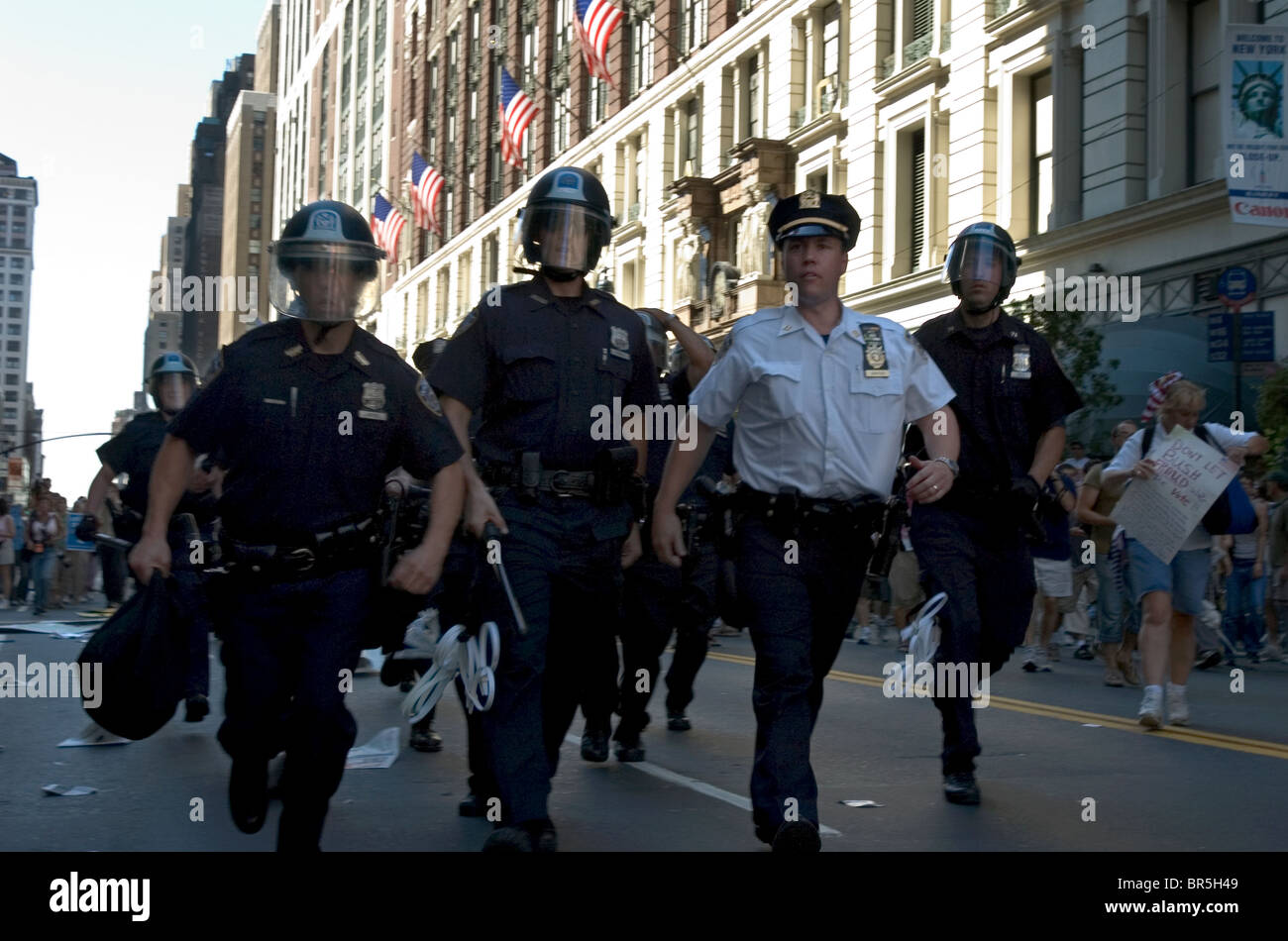 Convention Nazionale Repubblicana 2004 nella città di New York Foto Stock