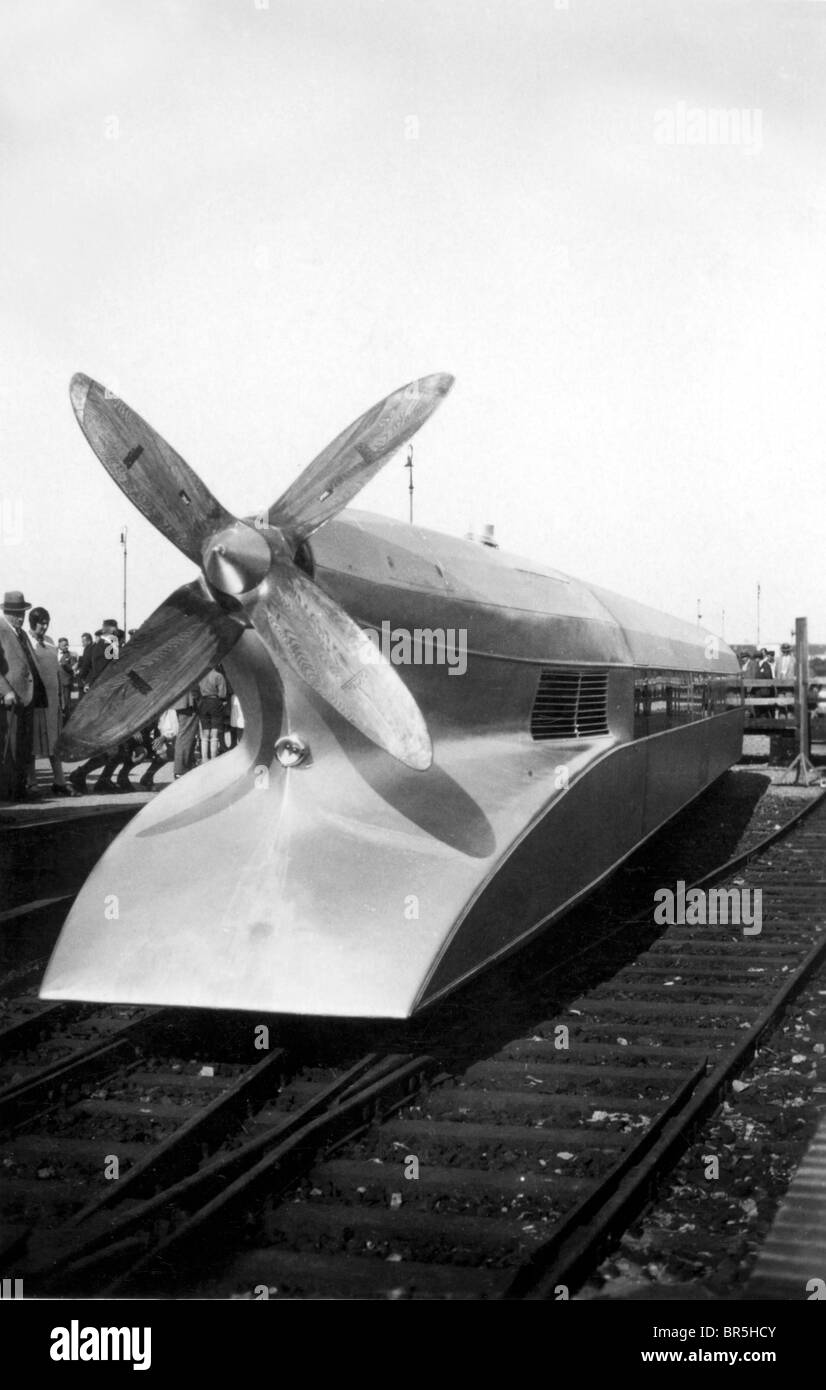 Fotografia storica, treno express tra Amburgo e Berlino, propellor treno, intorno al 1929 Foto Stock