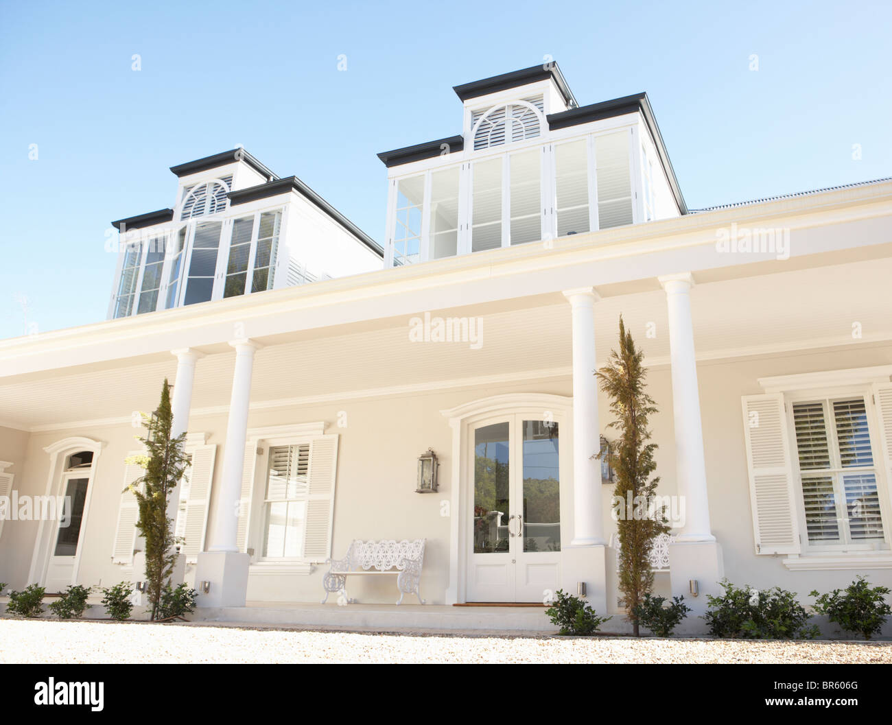 Esterno del bel sogno Home Foto Stock