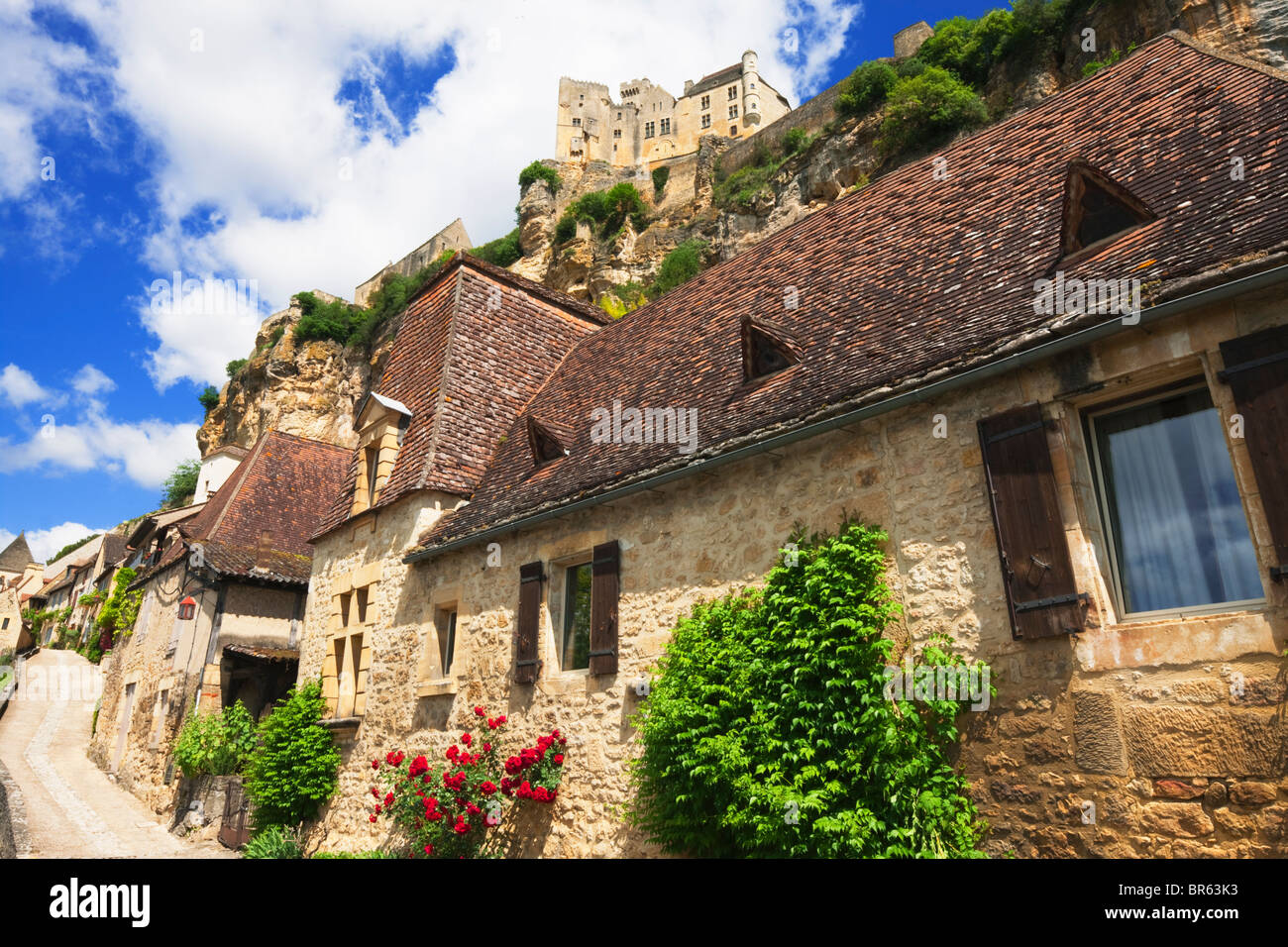 Beynac-et-Cazenac; Dordogne; Francia Foto Stock