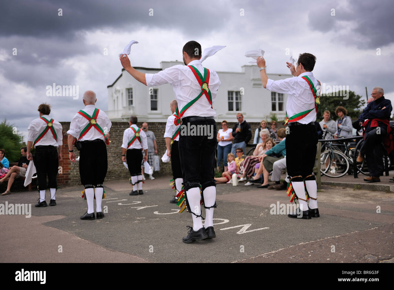 La Colchester Morris uomini Foto Stock