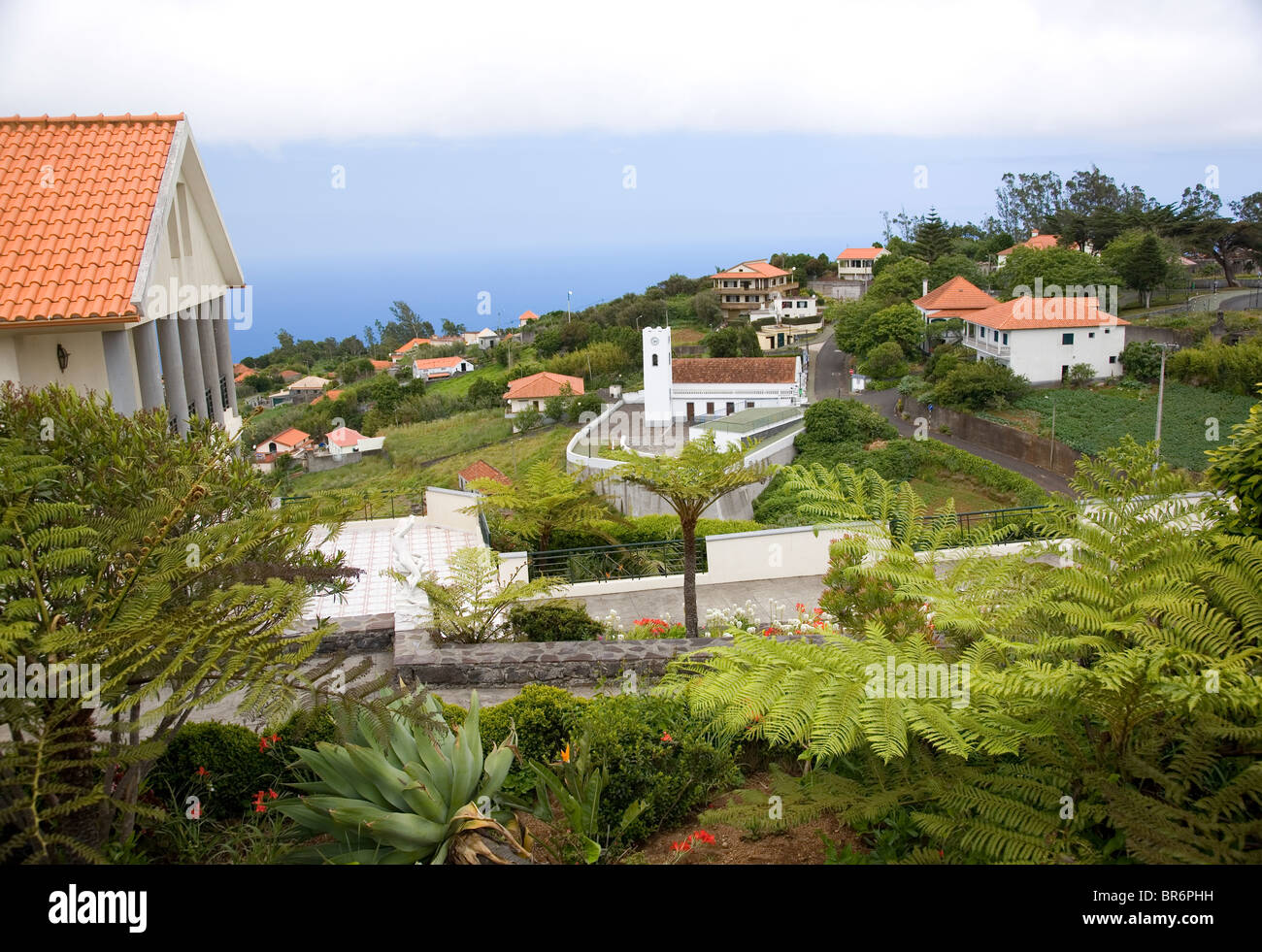 Achadas Da Cruz - Madeira comunità del villaggio Foto Stock