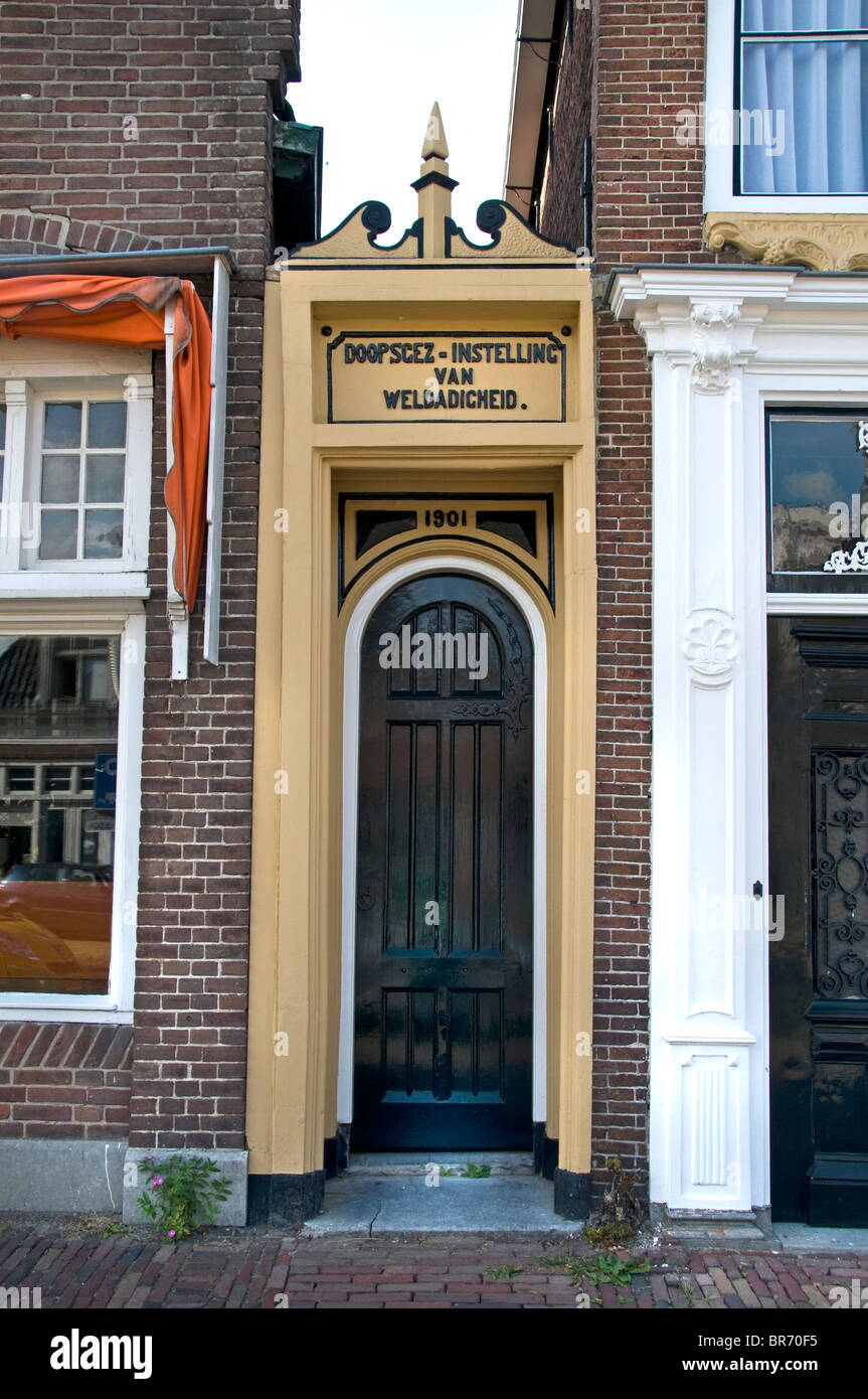 Bolsward città storica città Paesi Bassi Friesland Foto Stock
