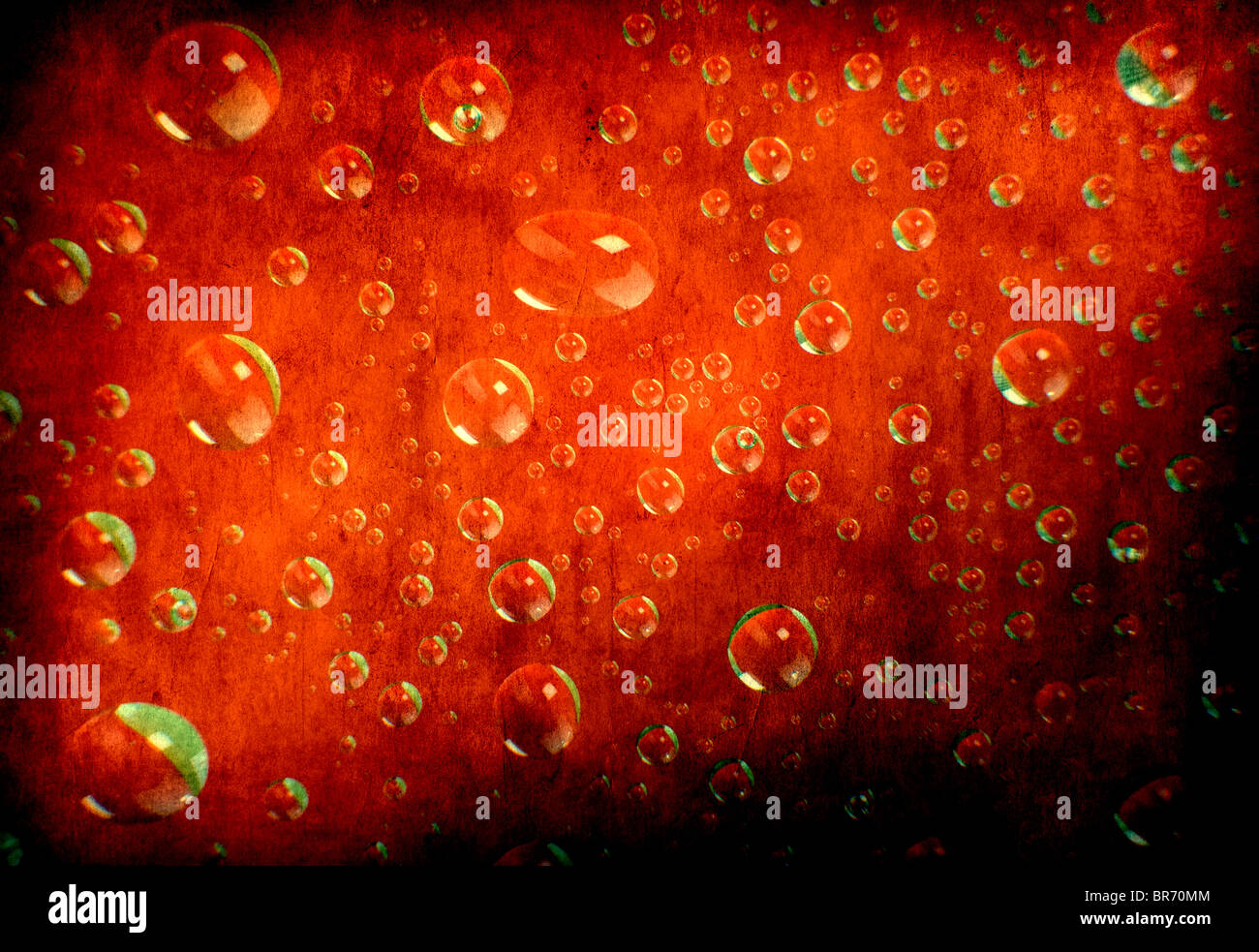 Non ci sono bolle su sfondo grunge Foto Stock