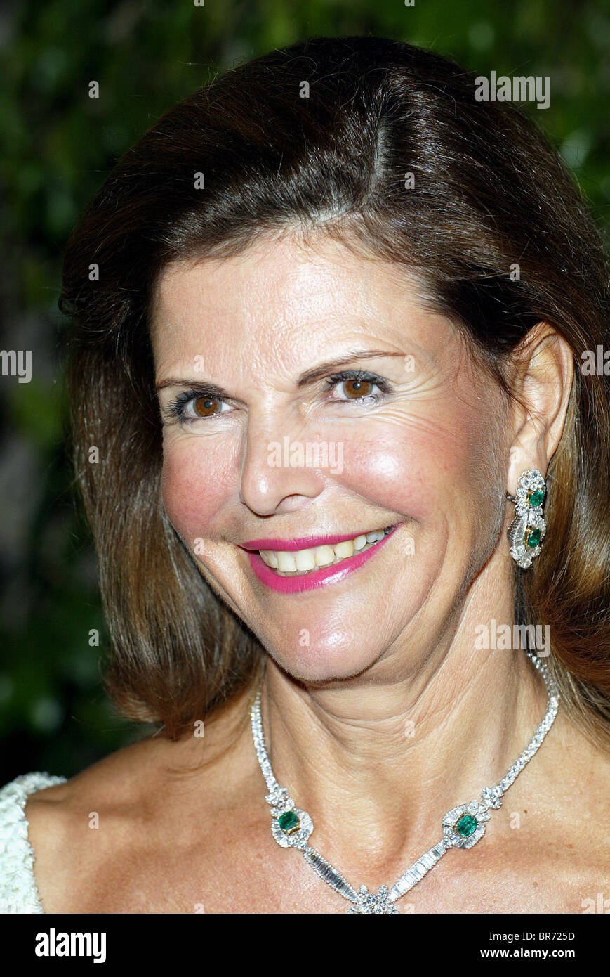 Regina SILVIA DI SVEZIA REGINA DI SVEZIA 03 novembre 2002 Paramount Studios indietro molto HOLLYWOOD LOS ANGELES STATI UNITI D'AMERICA Foto Stock