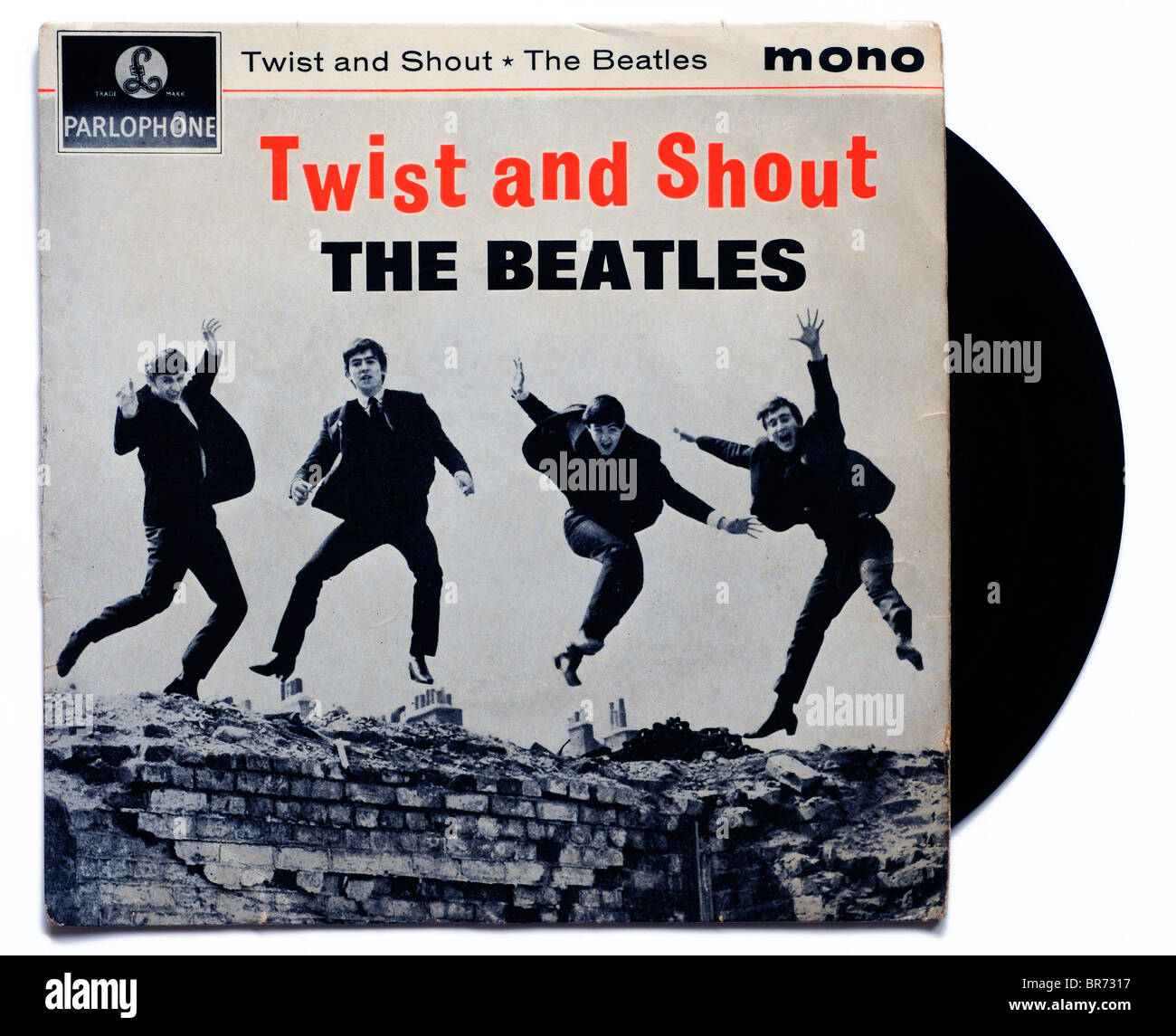 I Beatles Twist and Shout singolo Foto Stock