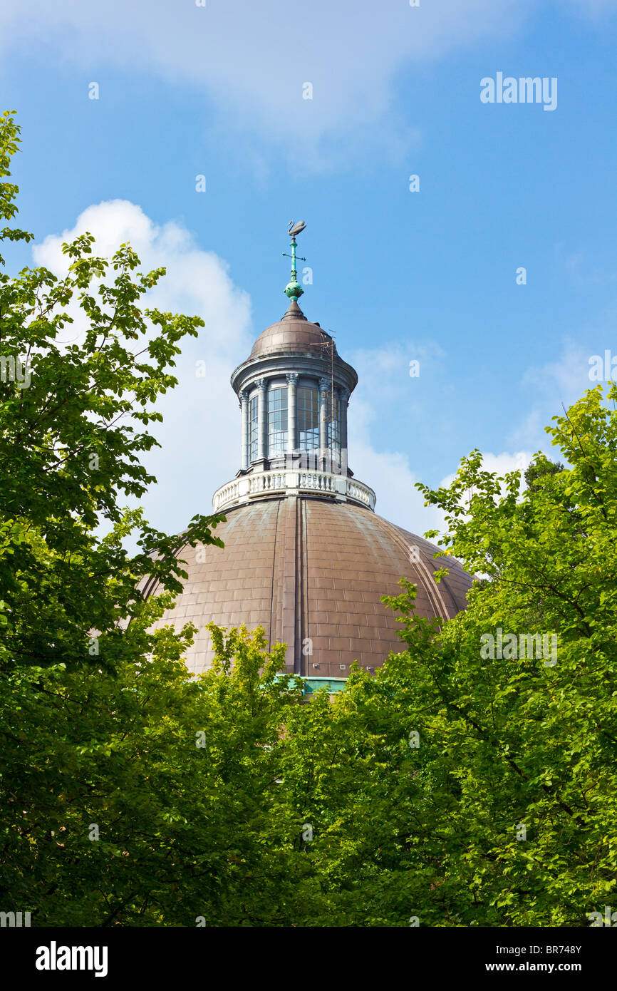 Tetto a cupola del Koepelkerk, il Renaissance Amsterdam Hotel, Amsterdam, Olanda Foto Stock