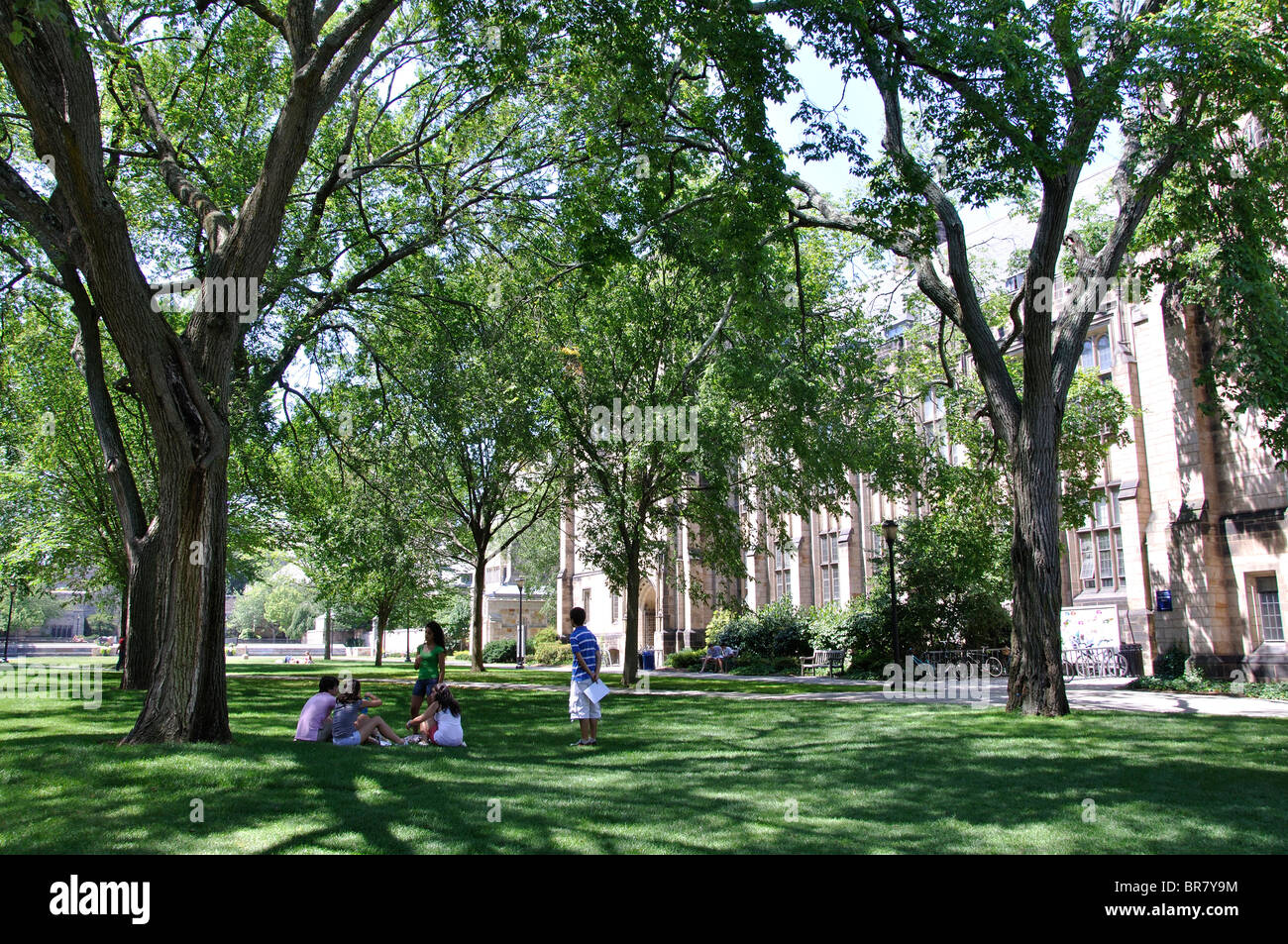 La Yale University di New Haven, Connecticut, Stati Uniti d'America Foto Stock