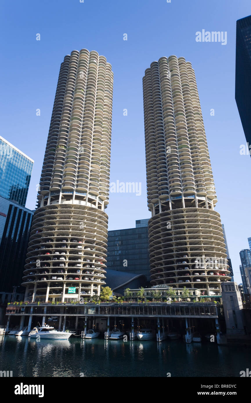 Marina City Foto Stock