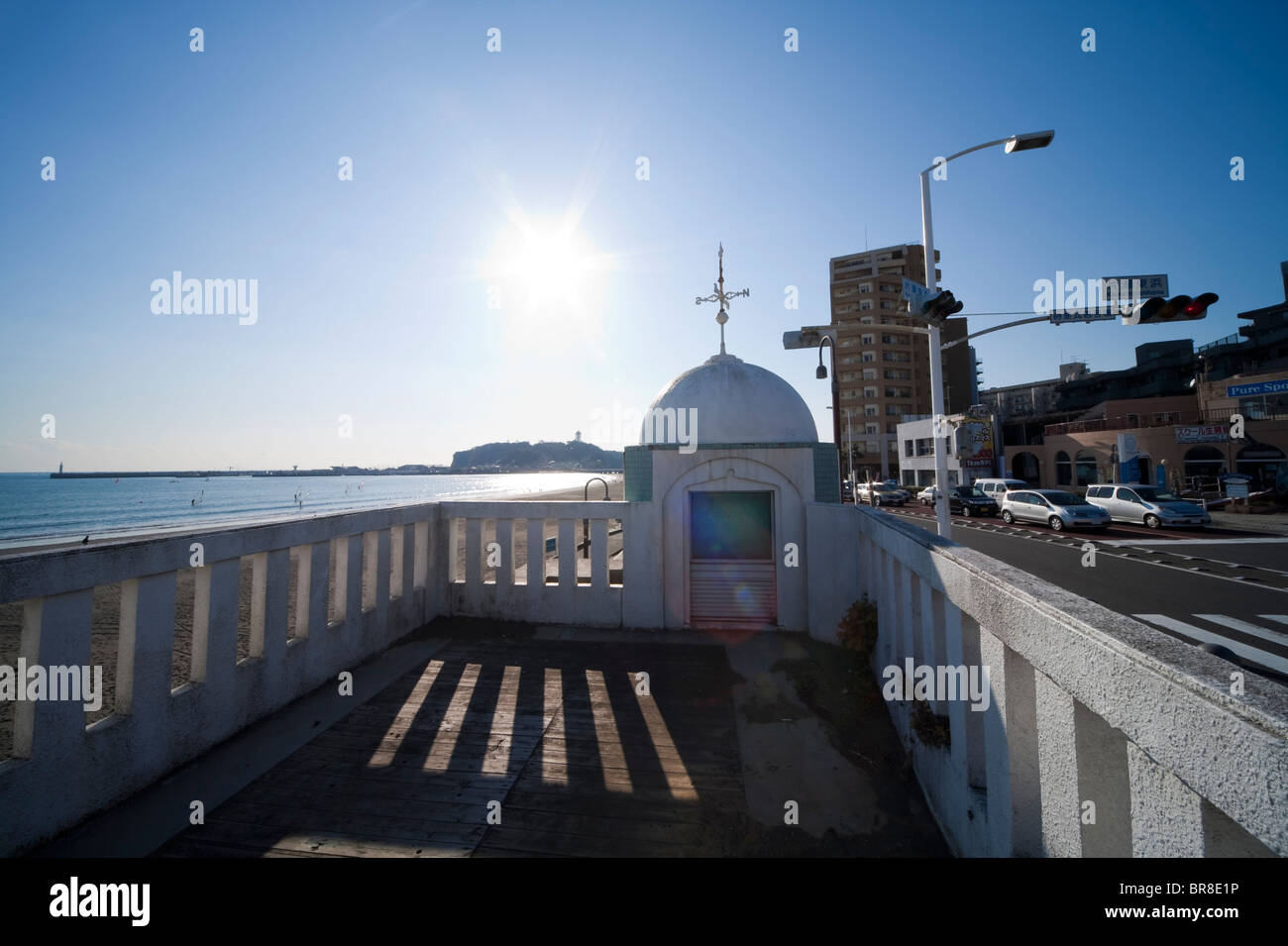 Isola di Enoshima Foto Stock