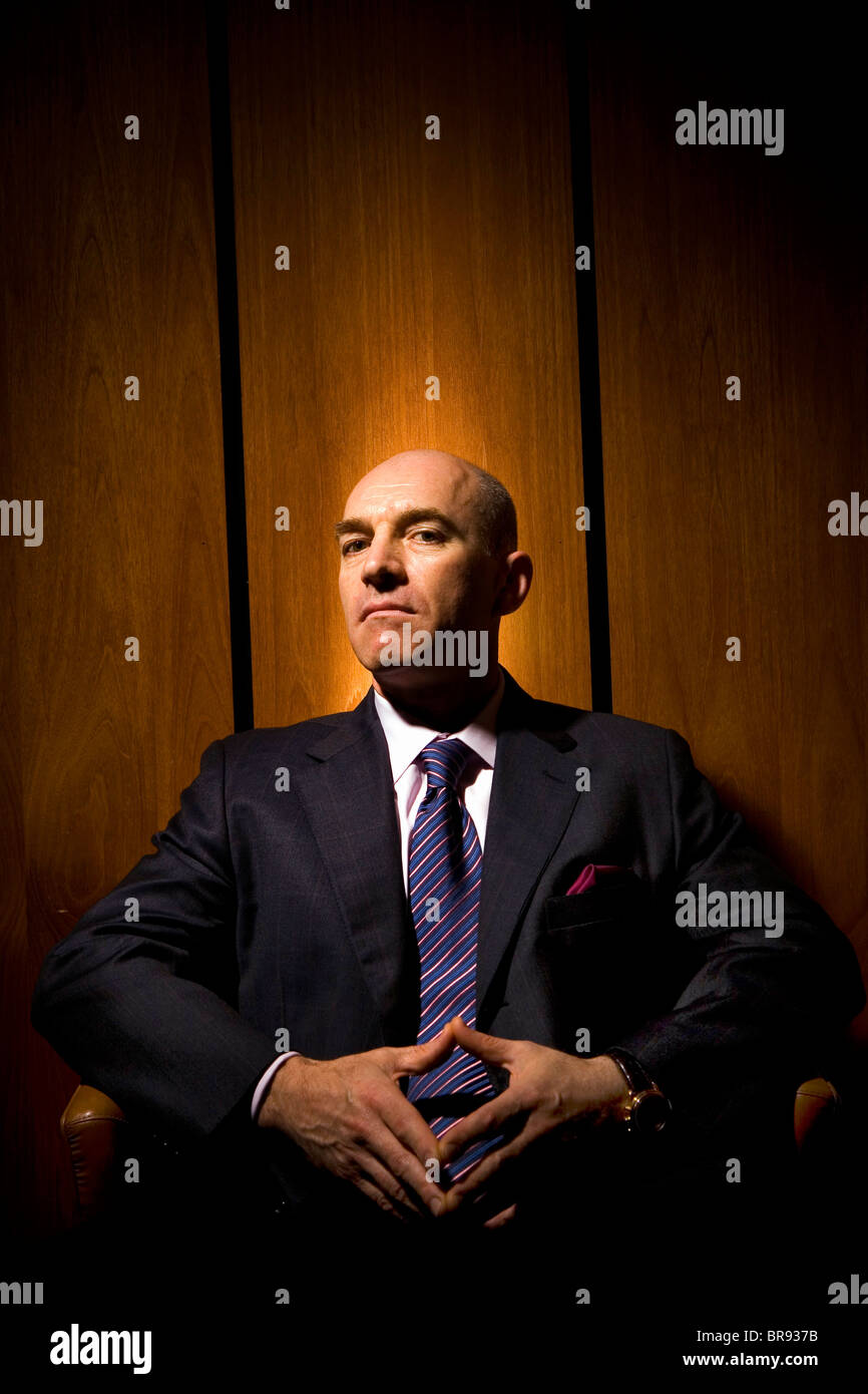 Yuri Koshkin presidente del gruppo Trident fotografato nel suo Rosslyn Va. uffici. Foto Stock