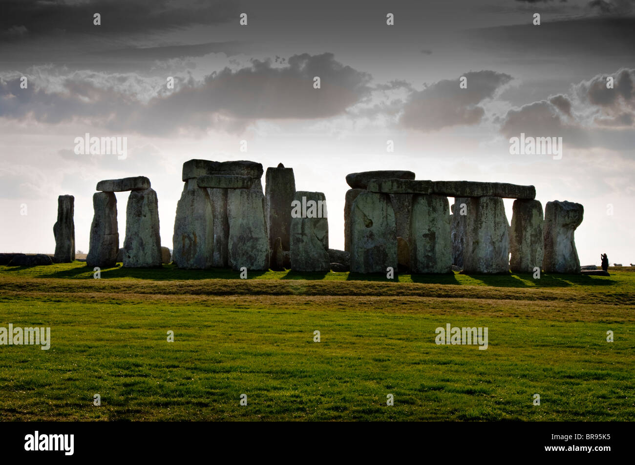 Regno Unito, Inghilterra, Wiltshire, Stonehenge Foto Stock