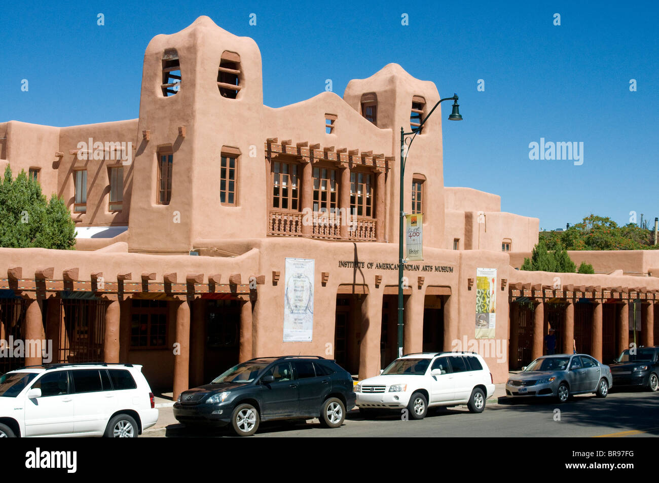 American Indian Museum of Art Santa Fe New Mexico Foto Stock