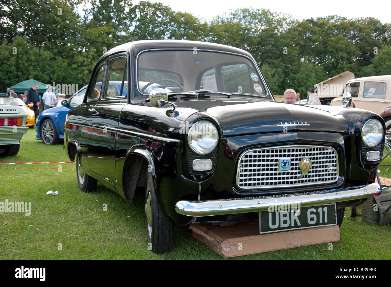 Un eccellente esempio di un classico Ford auto popolari sia ripristinata o curato Foto Stock