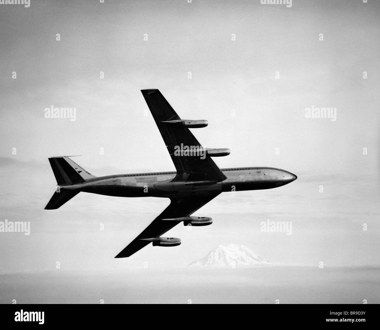 Anni Cinquanta anni sessanta BOEING 707 AEREO A GETTO Foto Stock