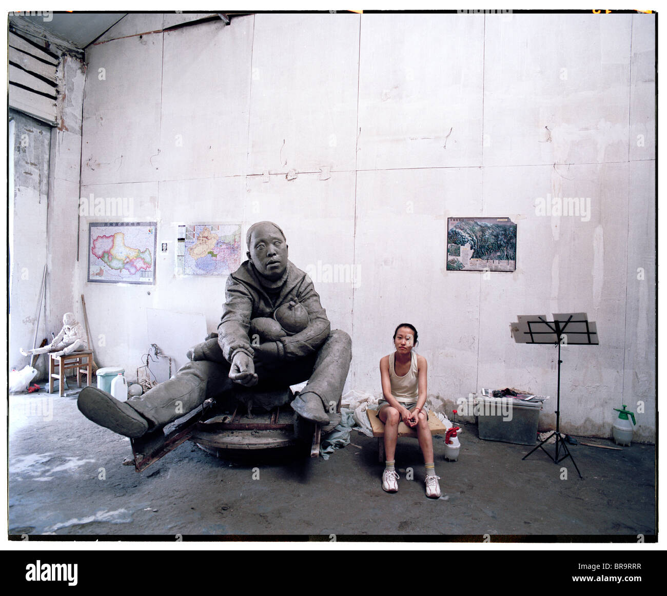 Pechino artisti contemporanei Foto Stock