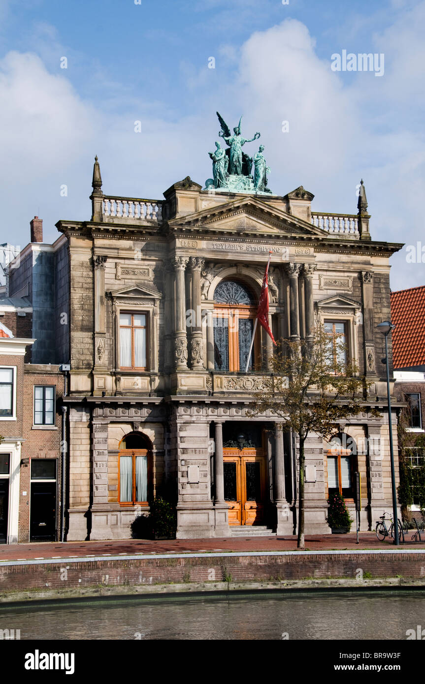 Haarlem Spaarne Teylers Museum Paesi Bassi Olanda Foto Stock