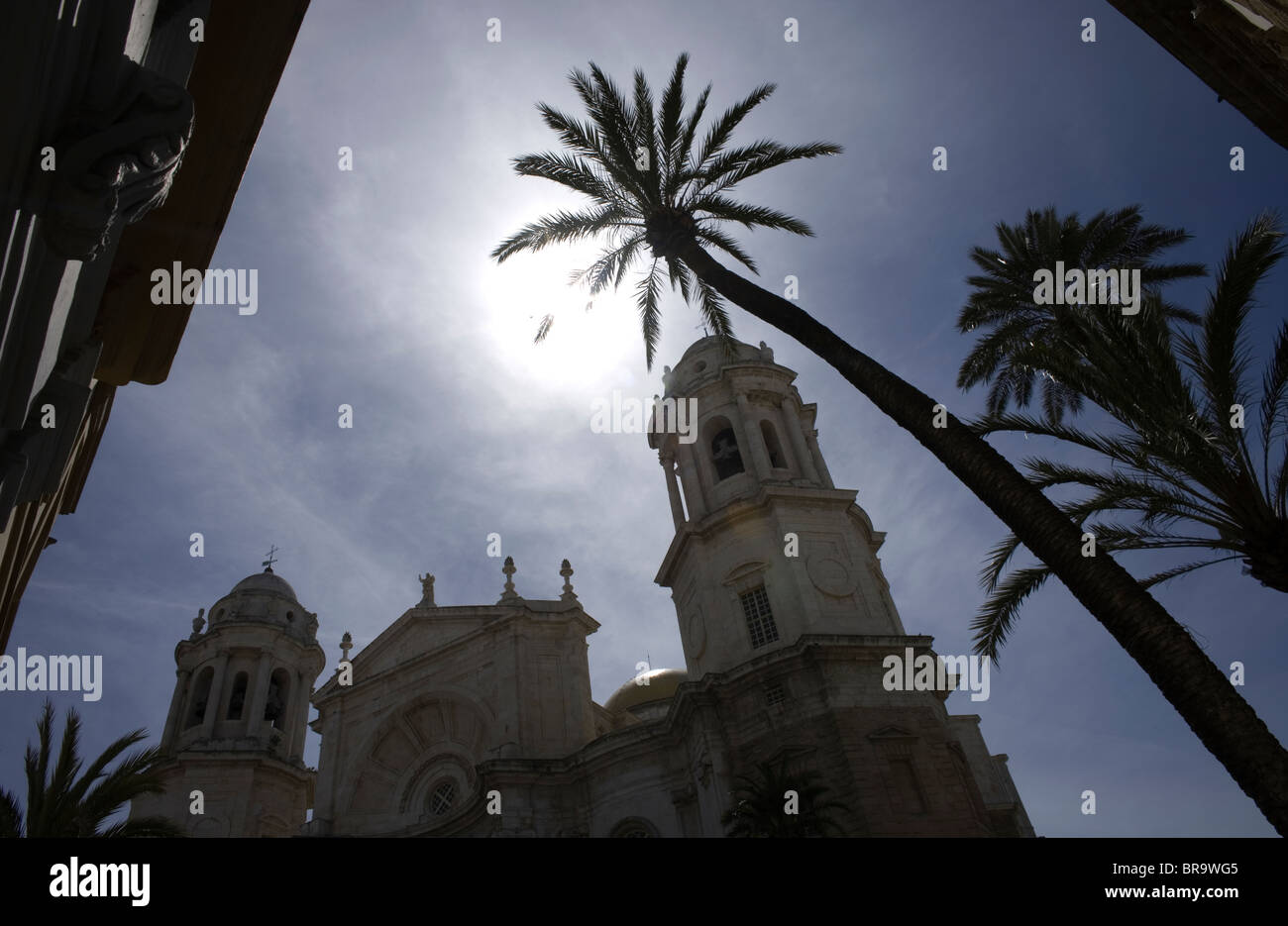 Cadice la cattedrale di Cadice in Spagna Foto Stock