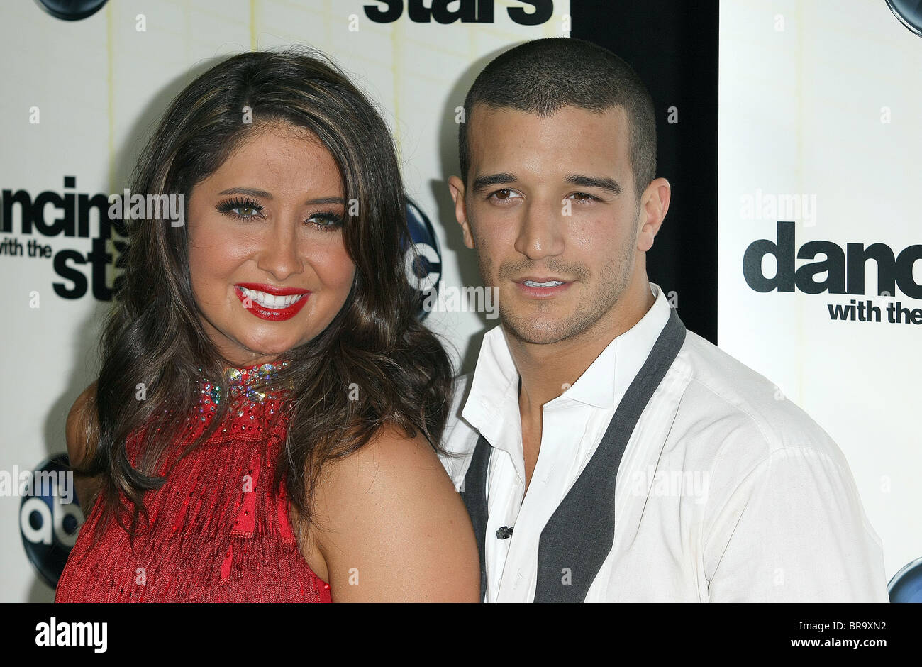 BRISTOL PALIN MARK BALLAS undicesima stagione di ballando CON LE STELLE BACKSTAGE DOPO LO SHOW DI LOS ANGELES CALIFORNIA USA 20 Settembre Foto Stock