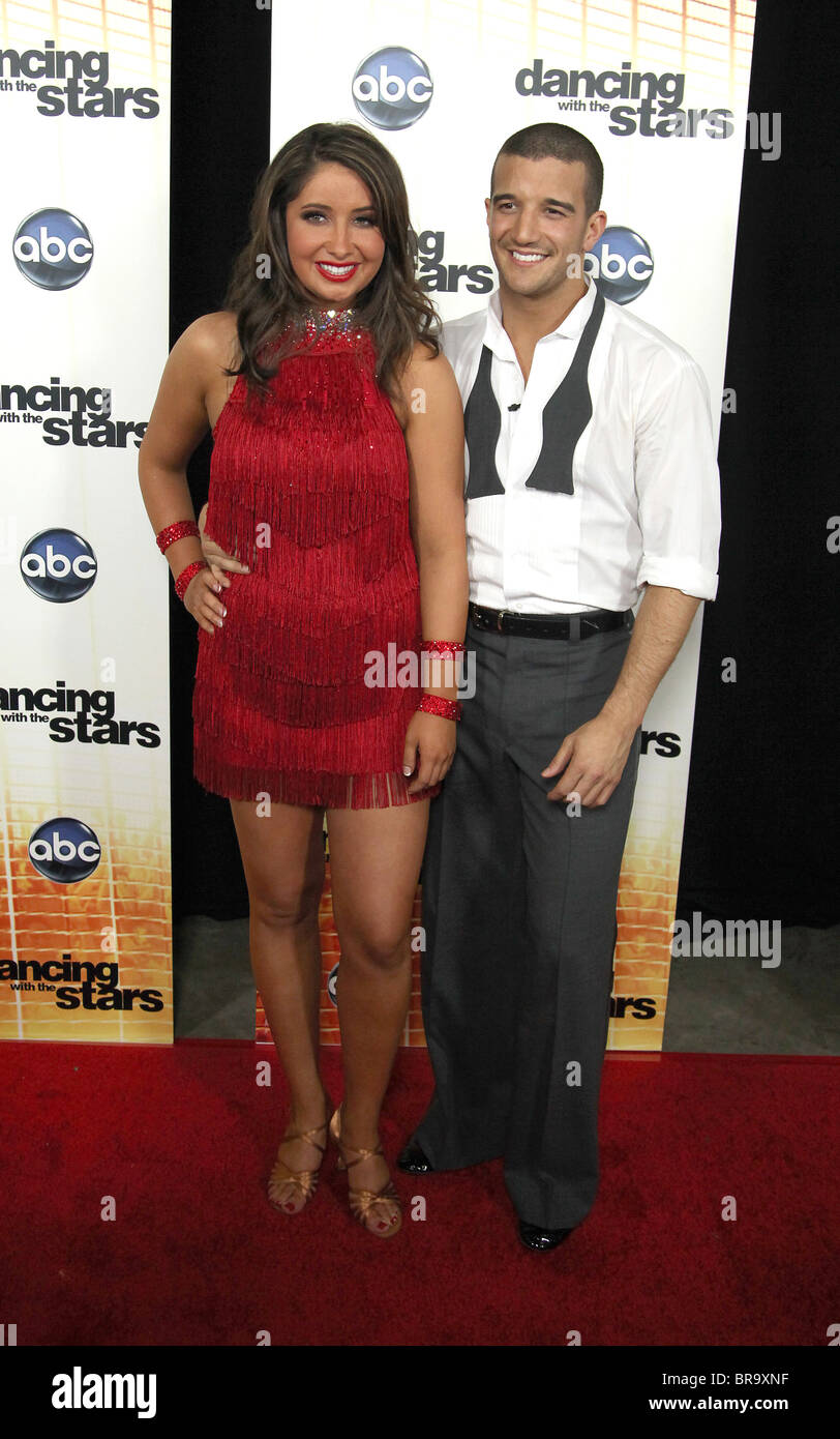 BRISTOL PALIN MARK BALLAS undicesima stagione di ballando CON LE STELLE BACKSTAGE DOPO LO SHOW DI LOS ANGELES CALIFORNIA USA 20 Settembre Foto Stock