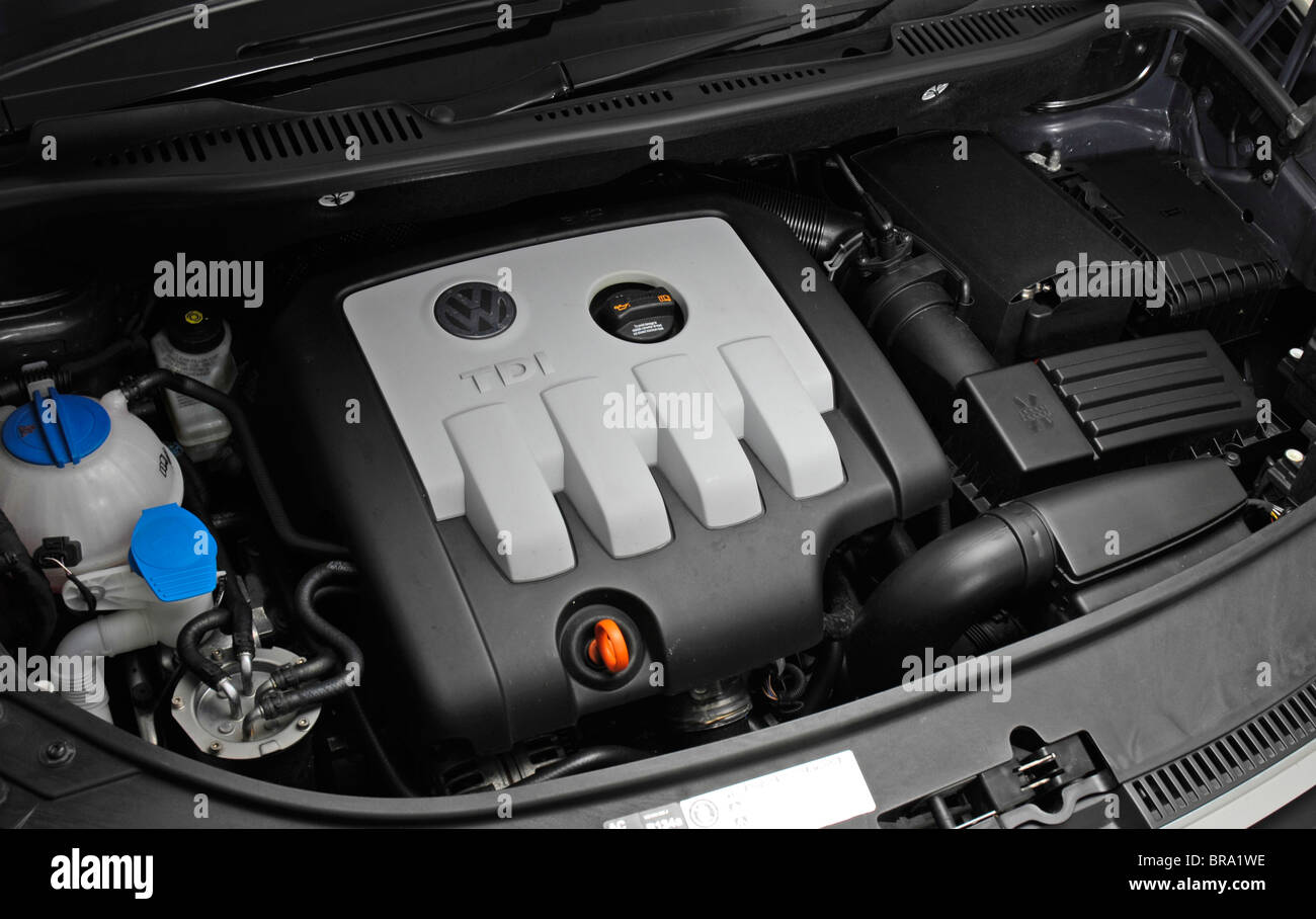 2009 Volkswagen Touran TDi Foto Stock