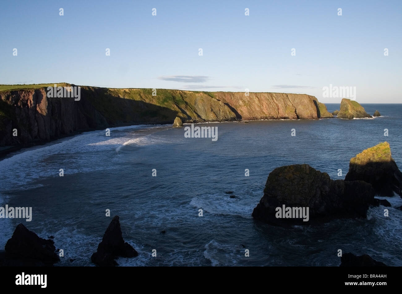 Ballydowane Cove, Bunmahon, Co. Waterford, Irlanda Foto Stock