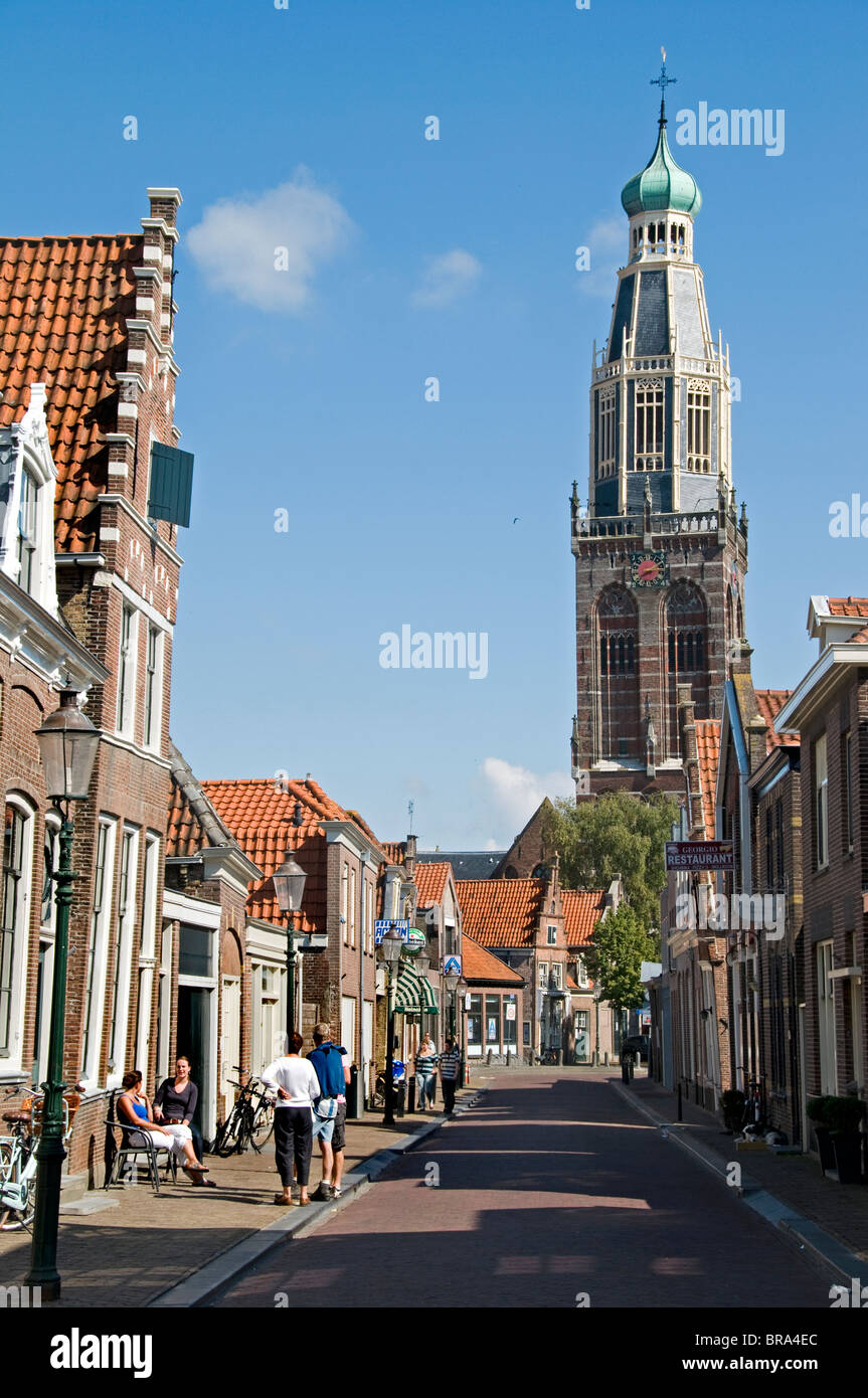 Enkhuizen Paesi Bassi Olanda storia comune della Chiesa Foto Stock