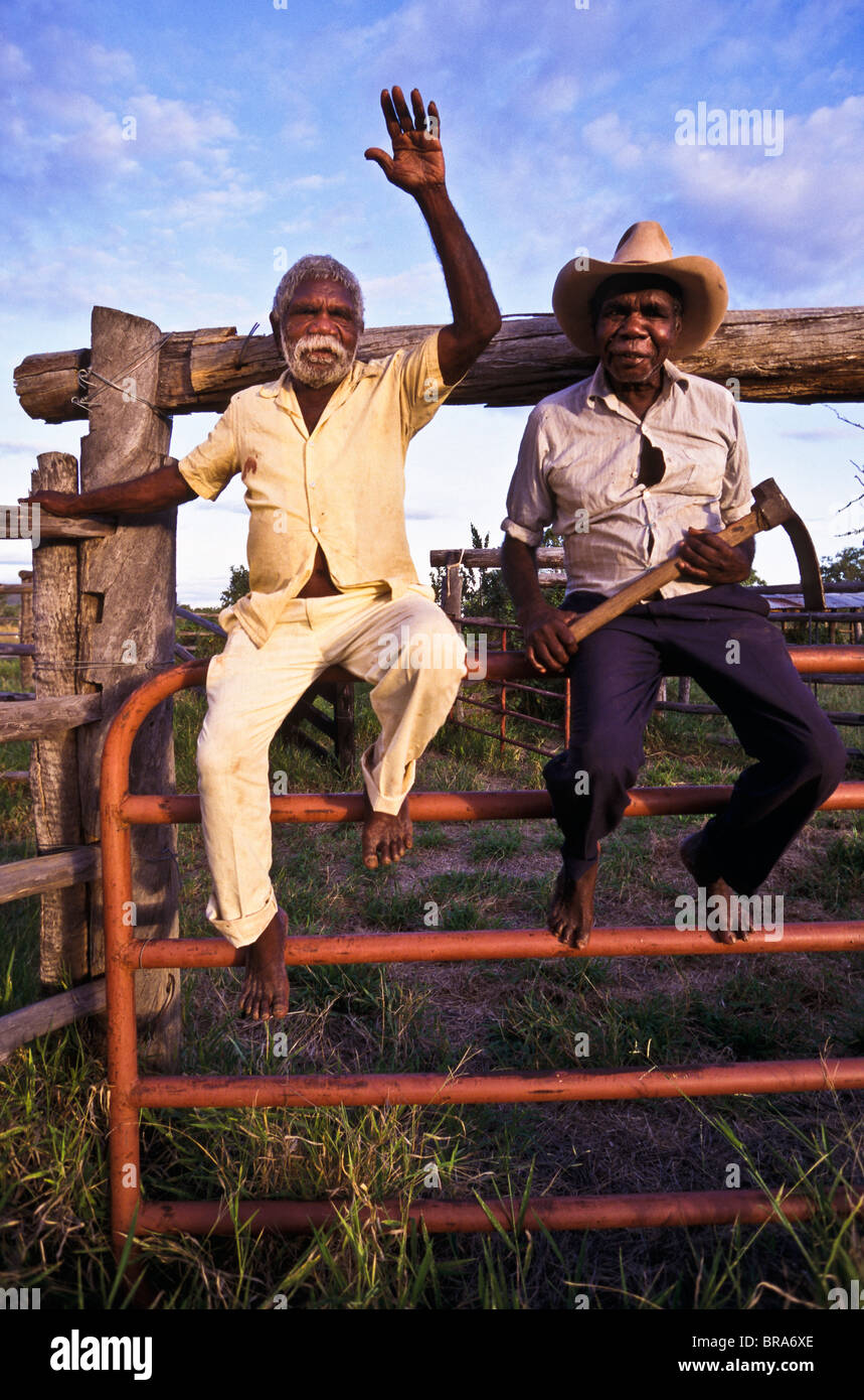 Presto proprietari tradizionali, Australia Foto Stock