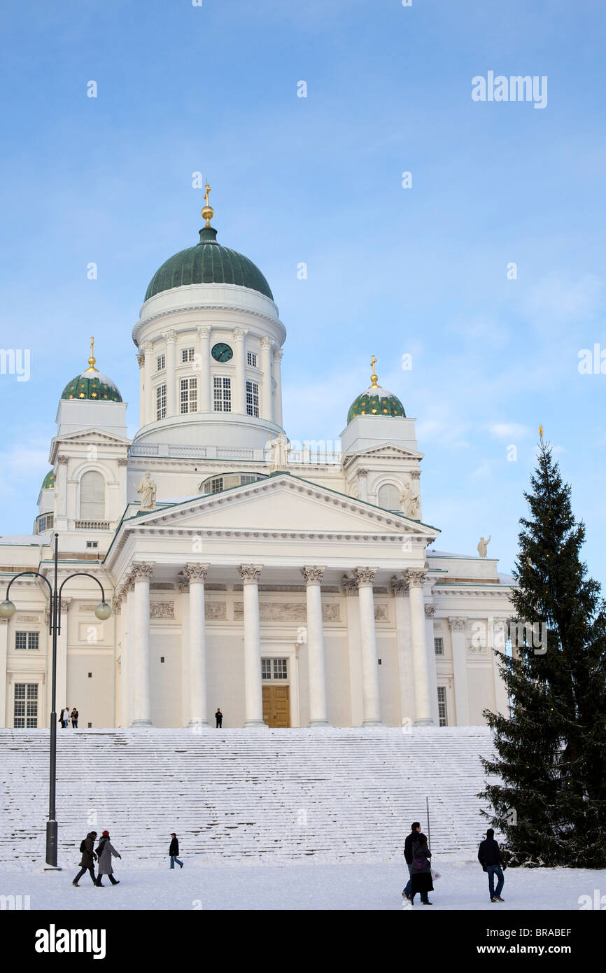 La Cattedrale di Helsinki (Chiesa luterana), Helsinki, Finlandia e Scandinavia, Europa Foto Stock